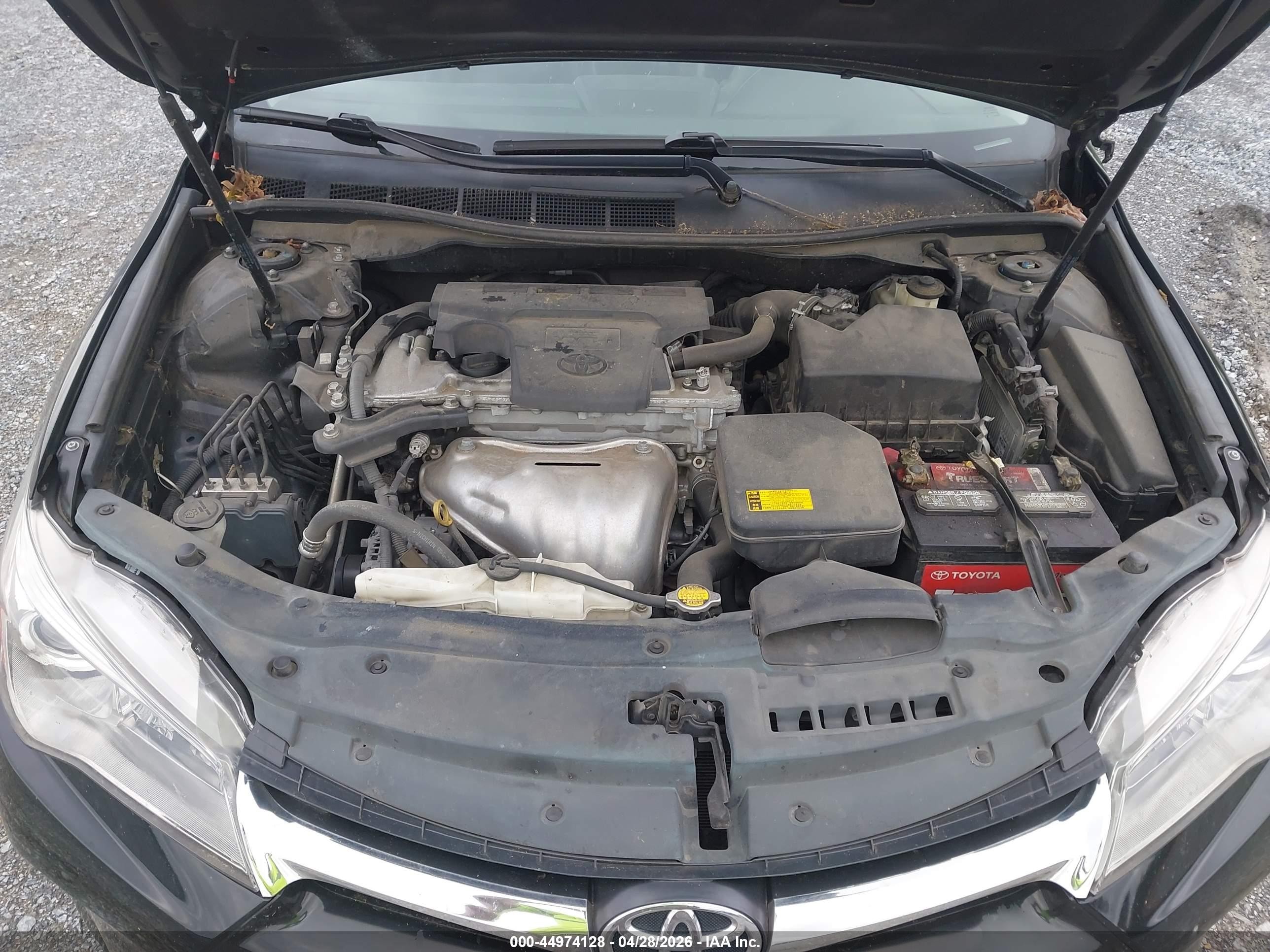 2015 Toyota Camry Xse Black vin: 4T1BF1FK7FU480797