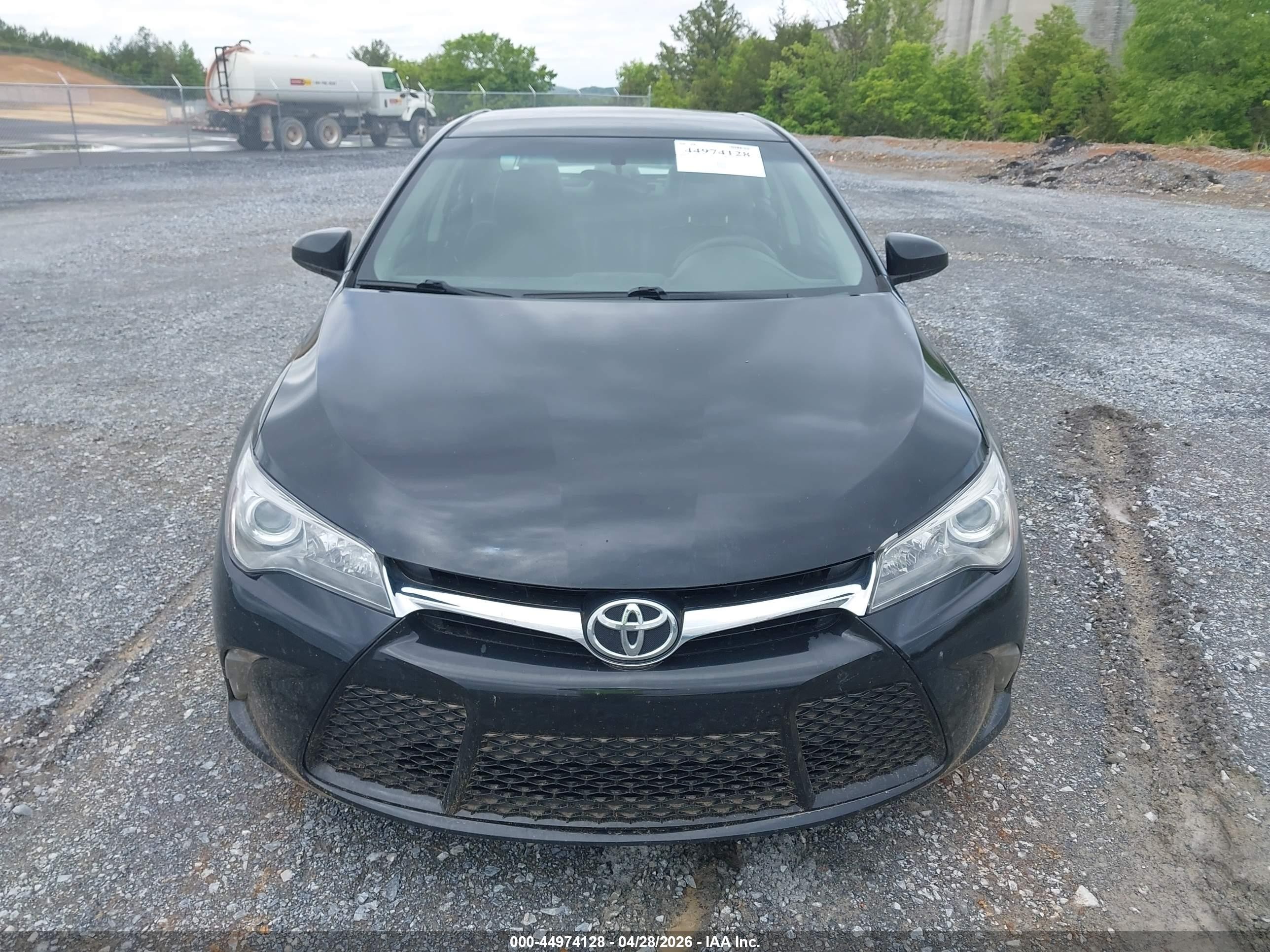 2015 Toyota Camry Xse Black vin: 4T1BF1FK7FU480797