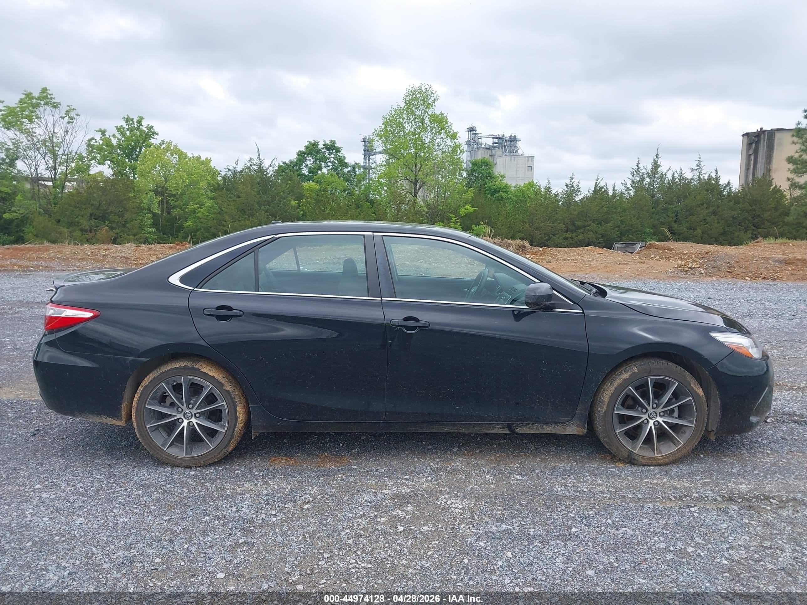 2015 Toyota Camry Xse Black vin: 4T1BF1FK7FU480797