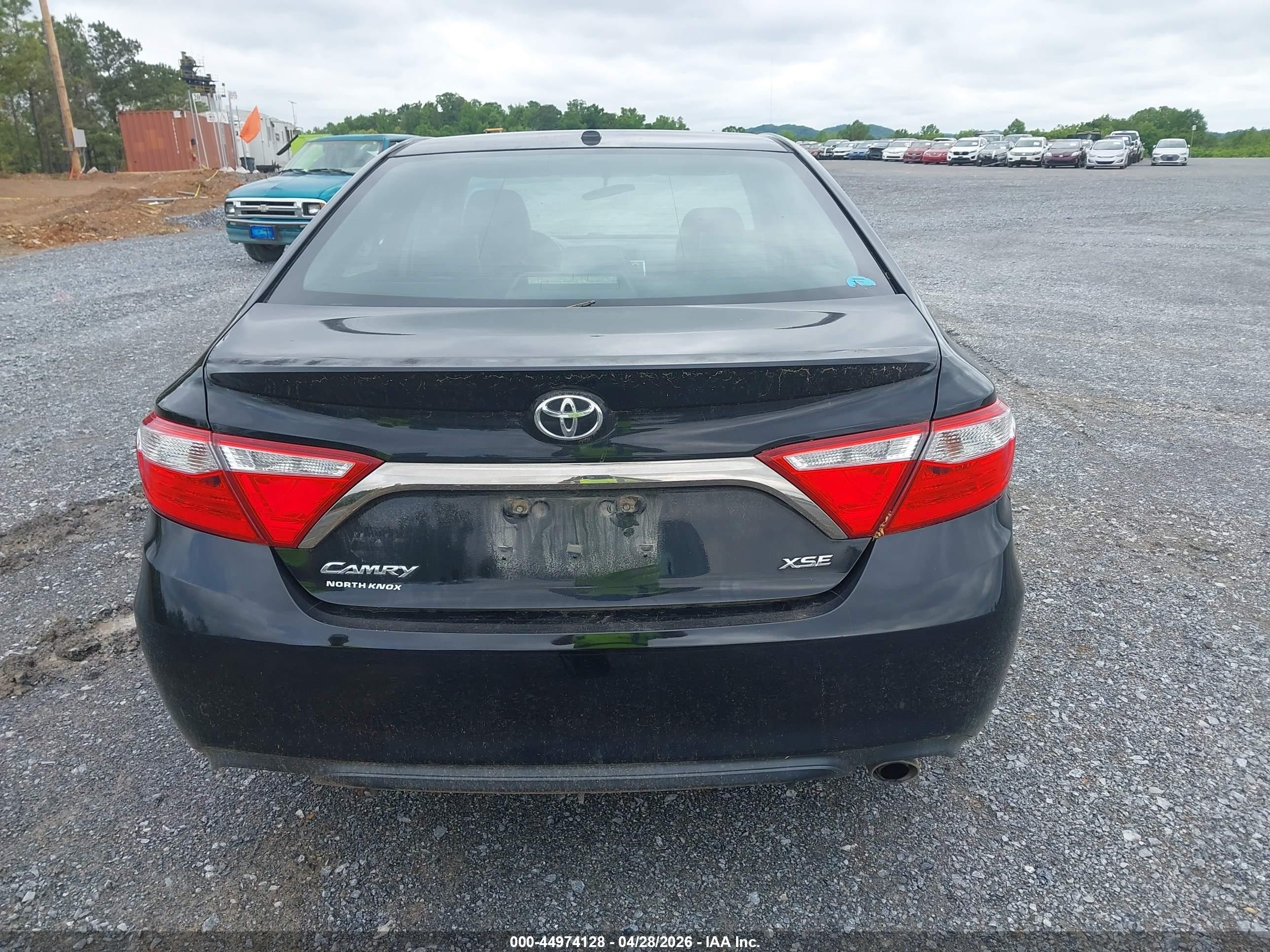 2015 Toyota Camry Xse Black vin: 4T1BF1FK7FU480797