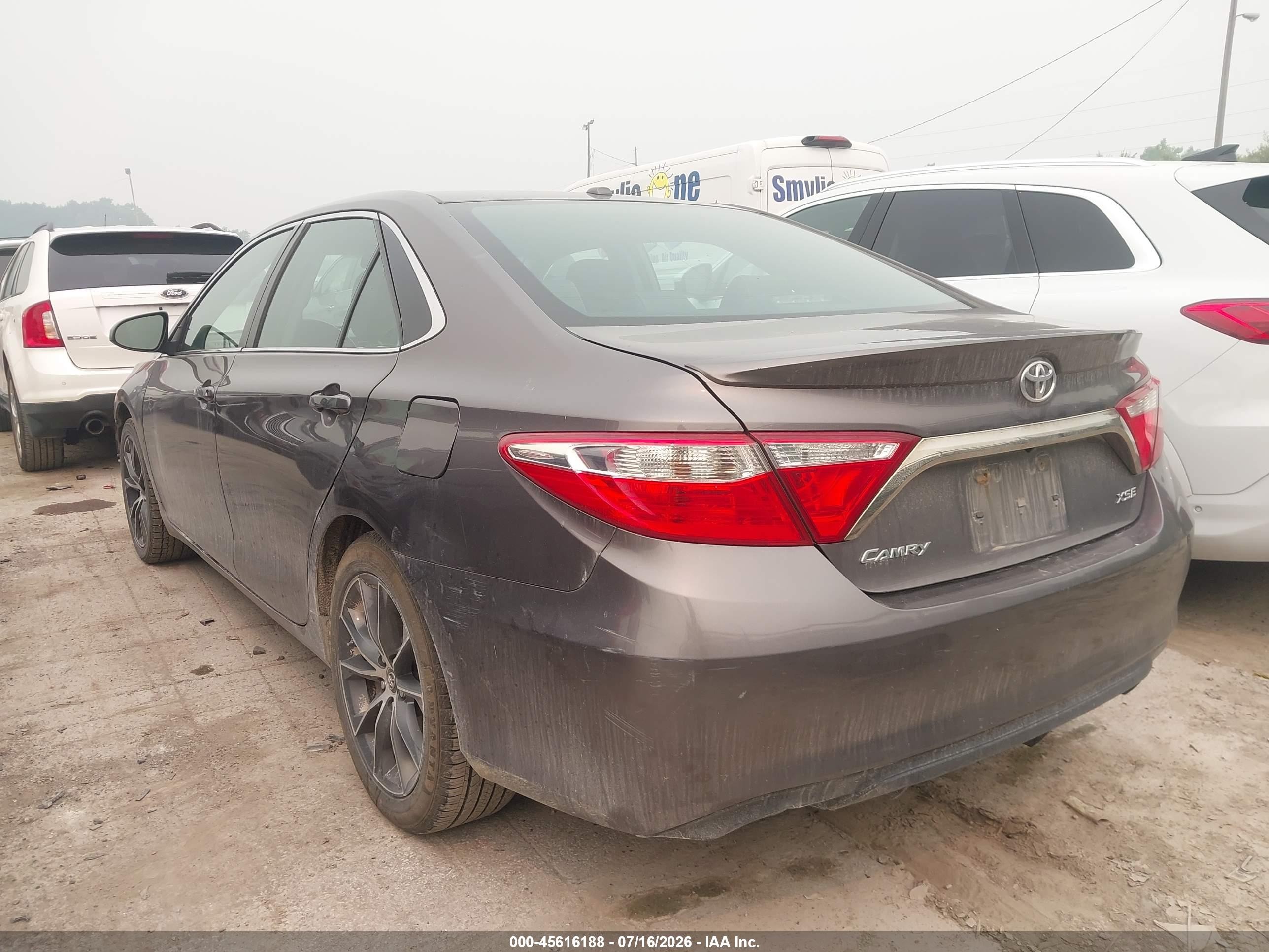 2015 Toyota Camry Xse Gray vin: 4T1BF1FK7FU483389