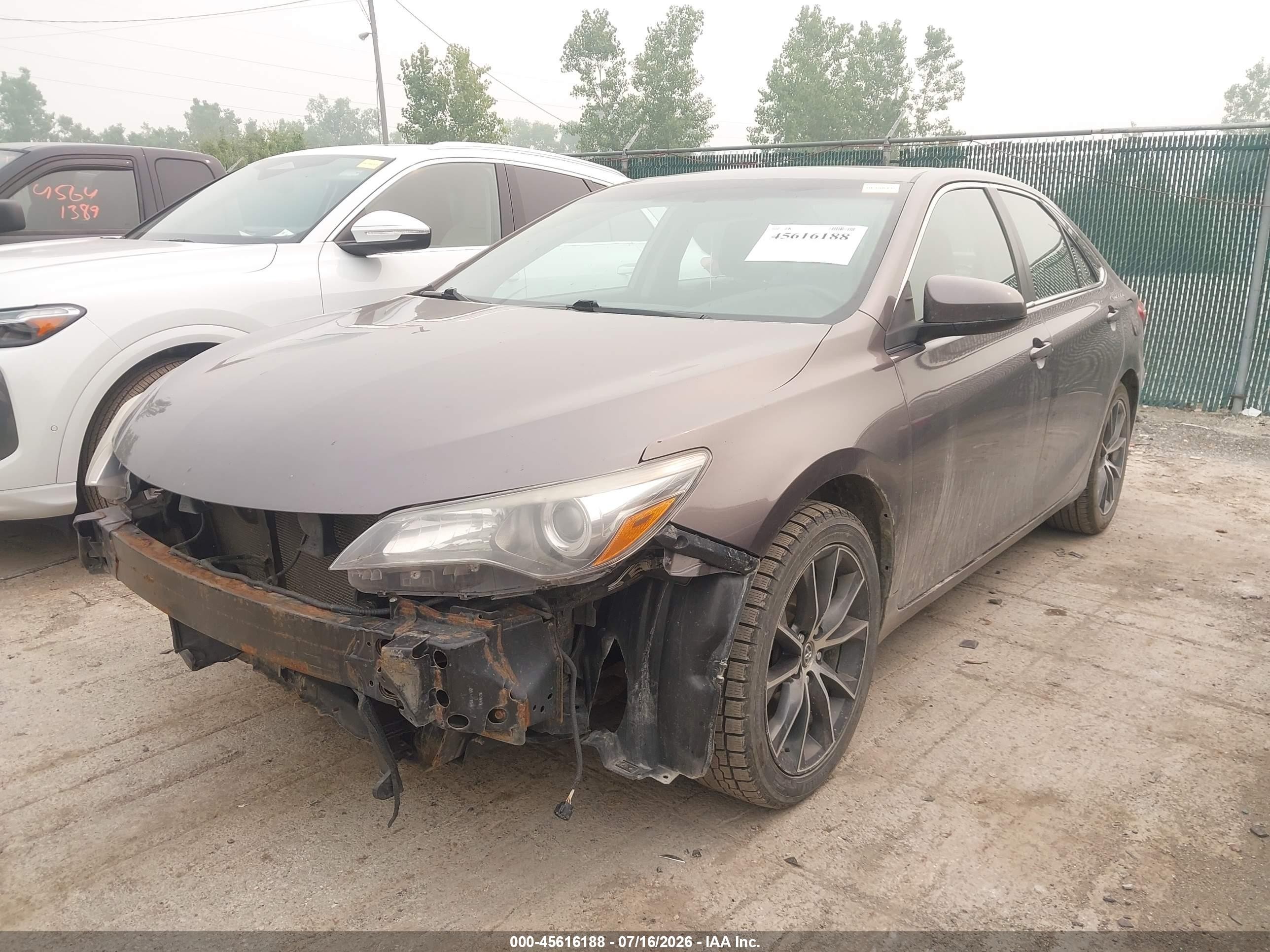 2015 Toyota Camry Xse Gray vin: 4T1BF1FK7FU483389
