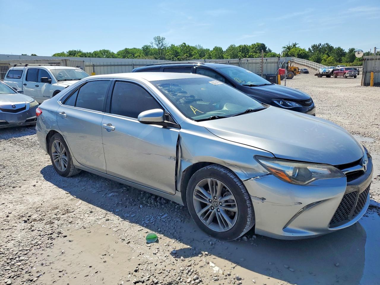 2015 Toyota Camry Se Серебряный vin: 4T1BF1FK7FU483456