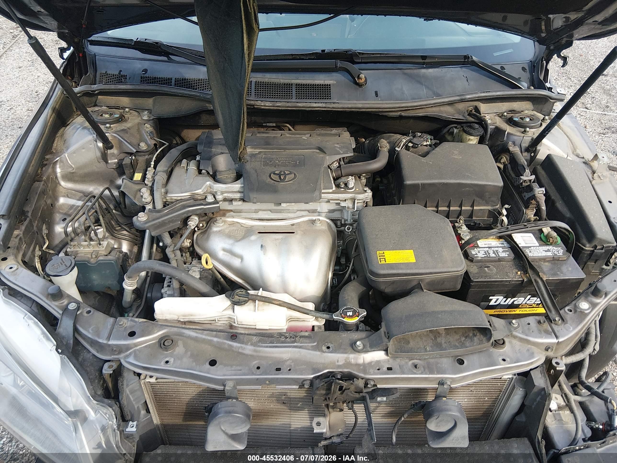 2015 Toyota Camry Se Gray vin: 4T1BF1FK7FU485109