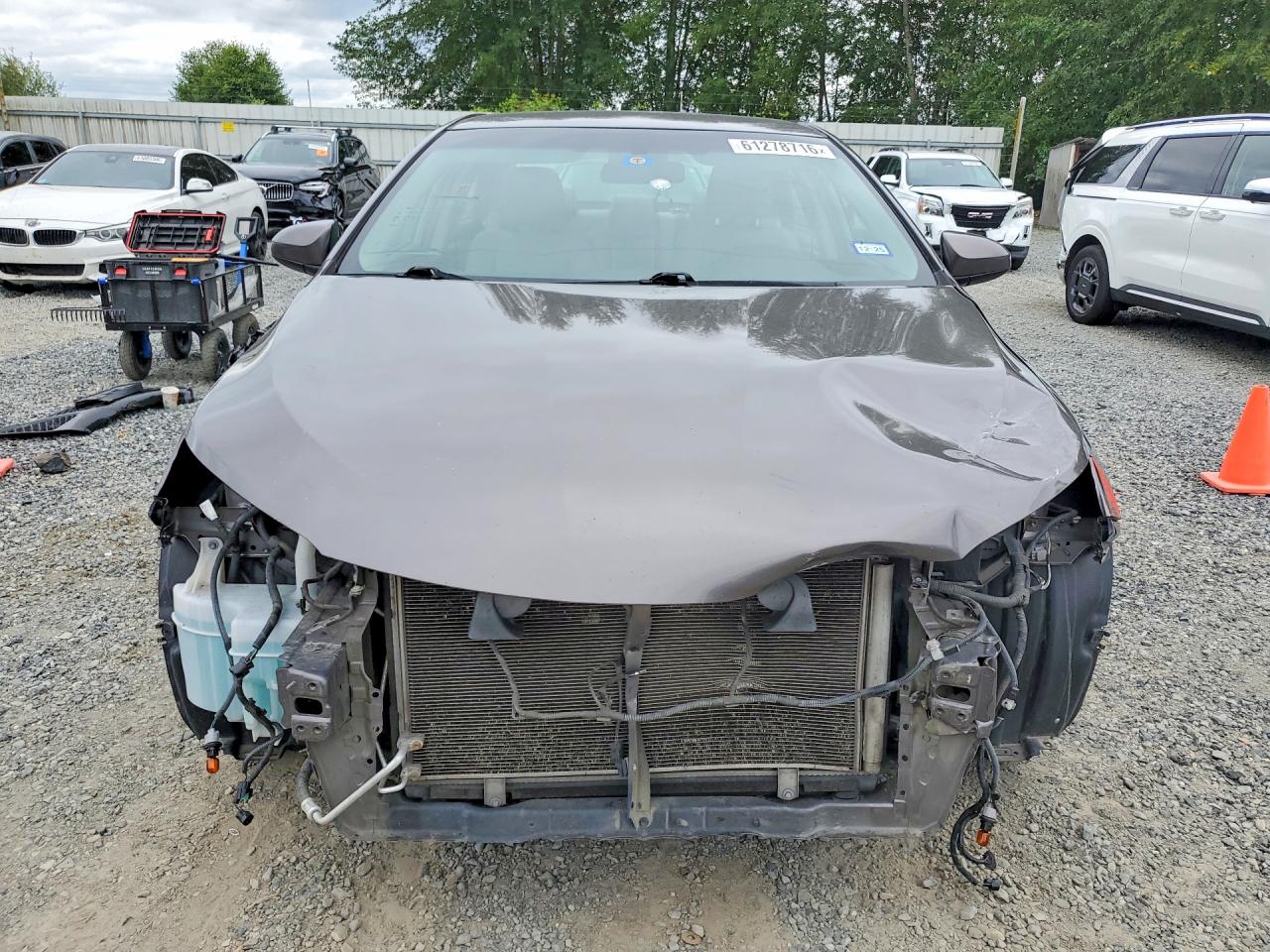 2015 Toyota Camry Se Gray vin: 4T1BF1FK7FU487782