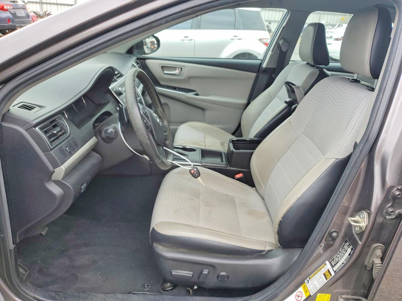 2015 Toyota Camry Se Gray vin: 4T1BF1FK7FU487782