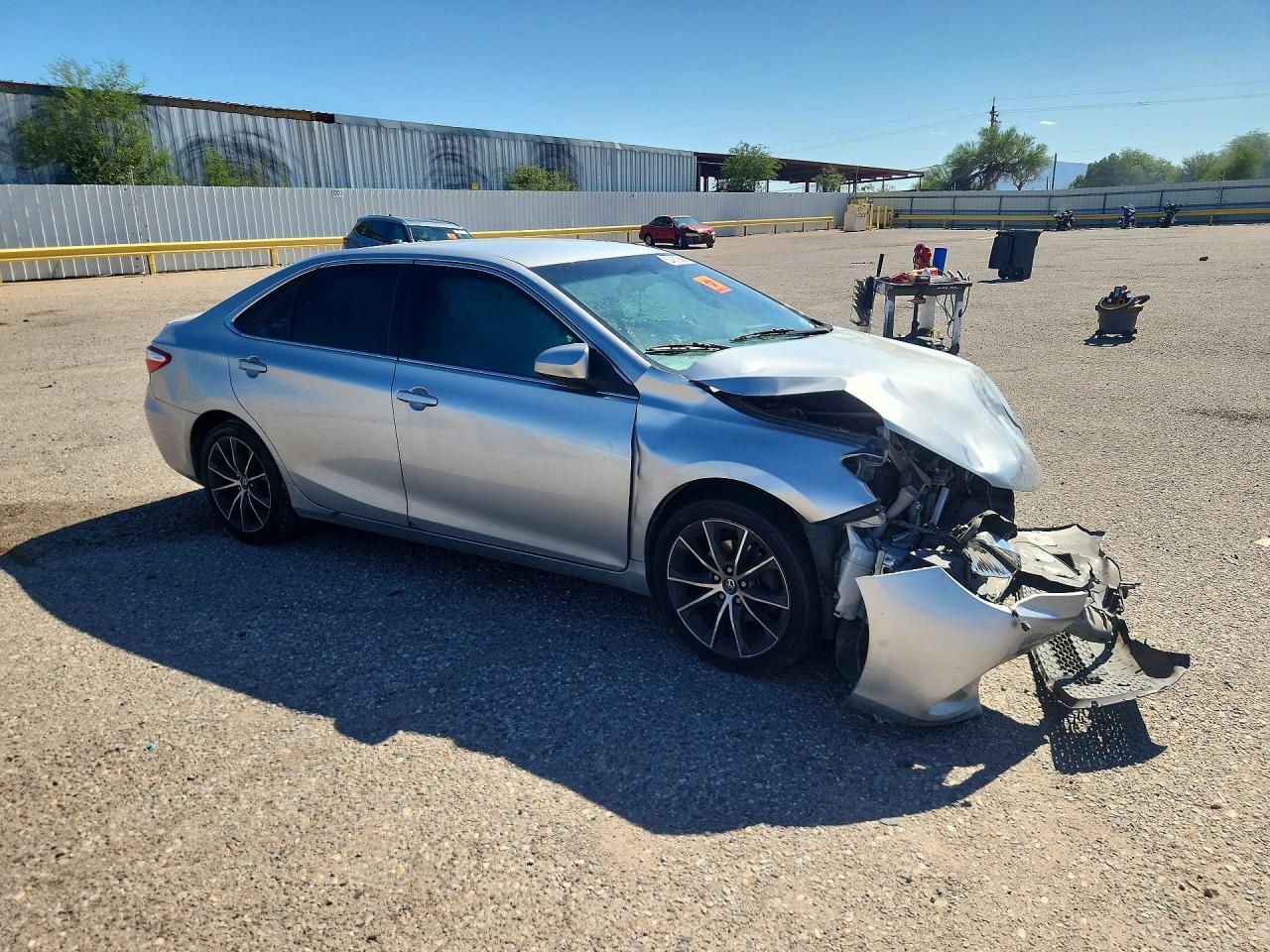 2015 Toyota Camry Xse Silver vin: 4T1BF1FK7FU493100