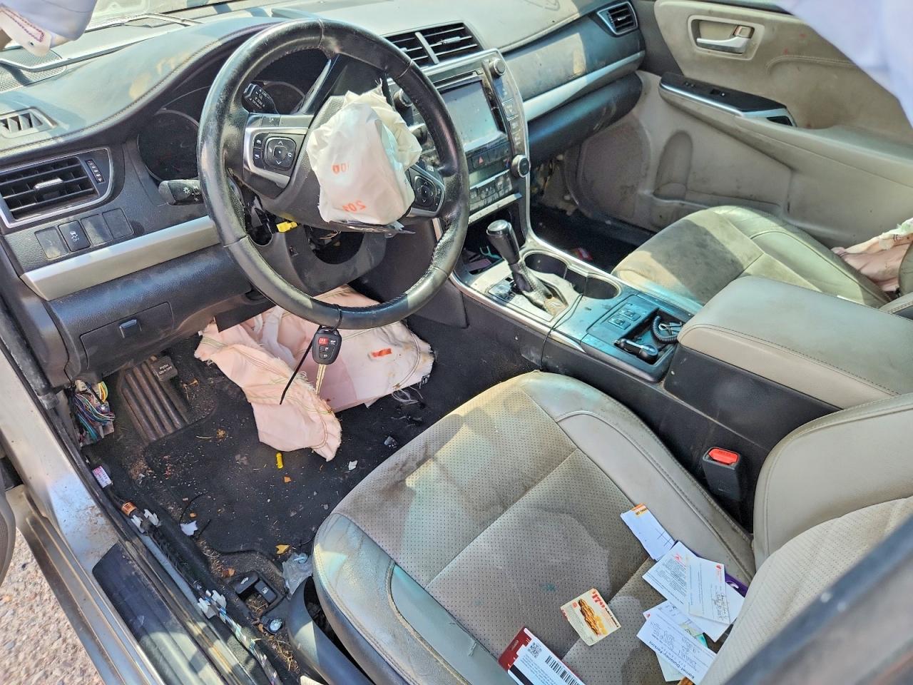 2015 Toyota Camry Xse Silver vin: 4T1BF1FK7FU493100
