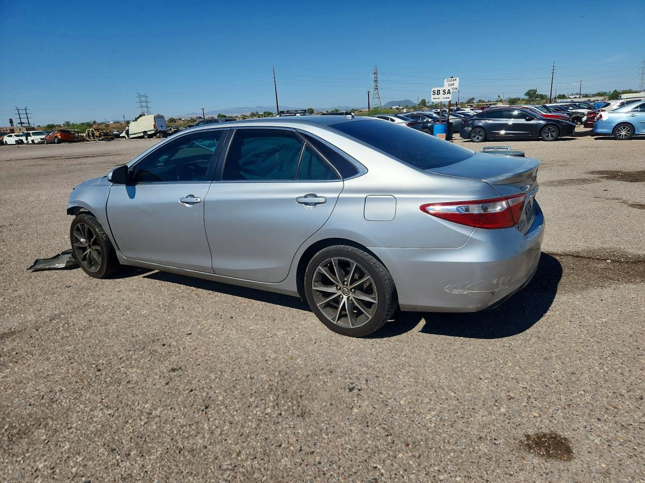2015 Toyota Camry Xse Silver vin: 4T1BF1FK7FU493100