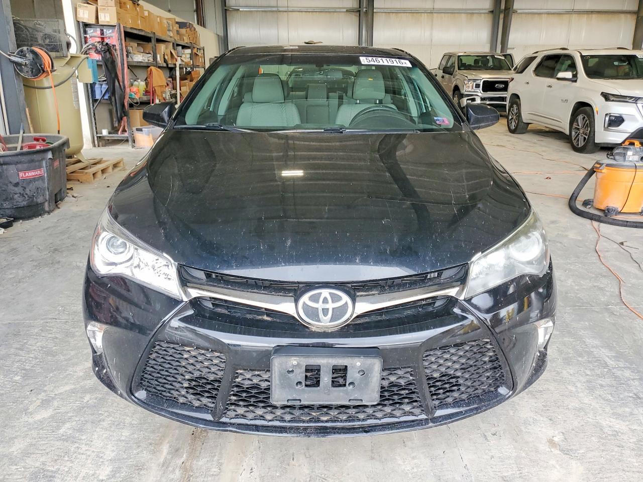 2015 Toyota Camry Se Black vin: 4T1BF1FK7FU499530