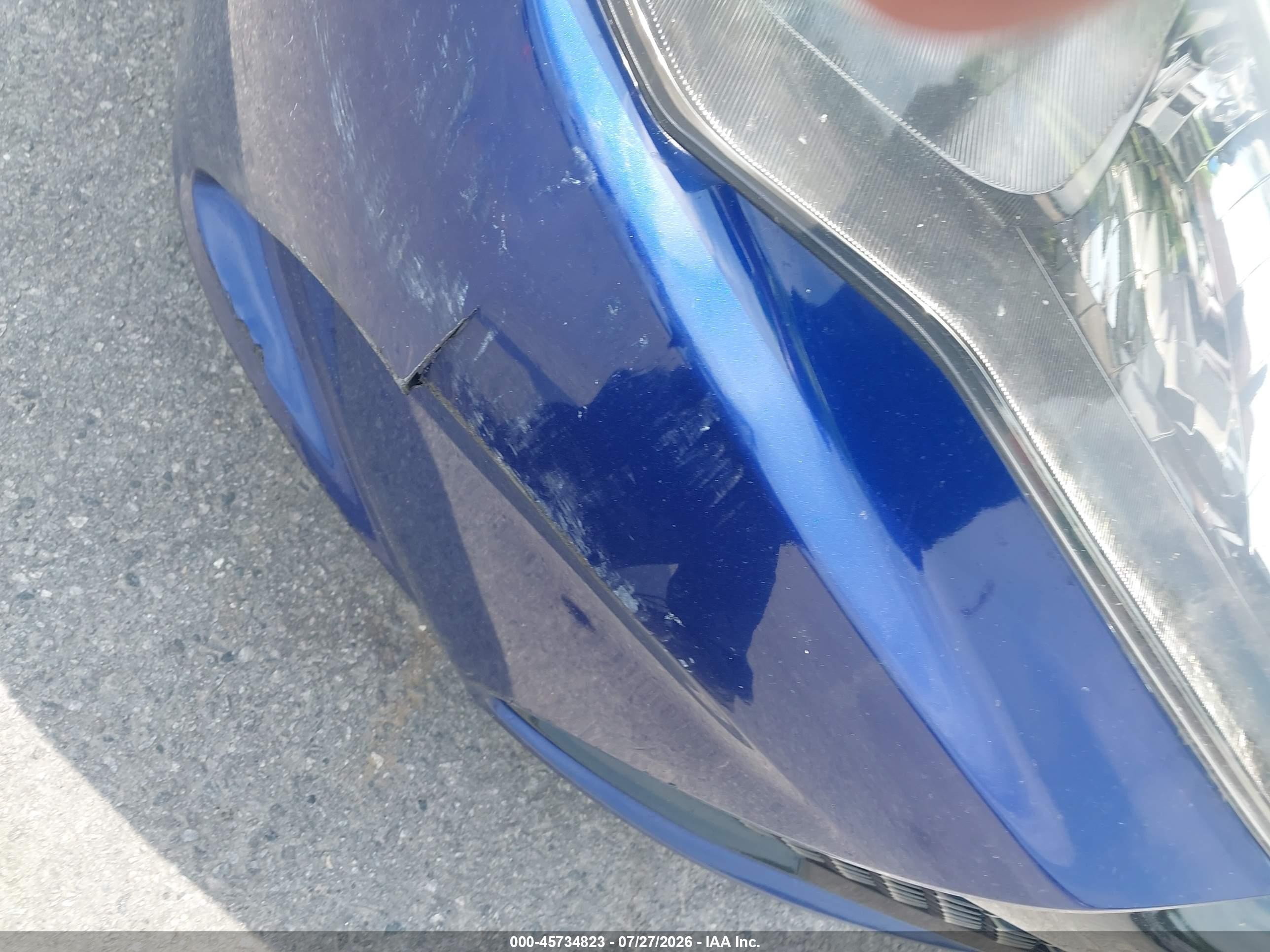 2015 Toyota Camry Se Blue vin: 4T1BF1FK7FU876597