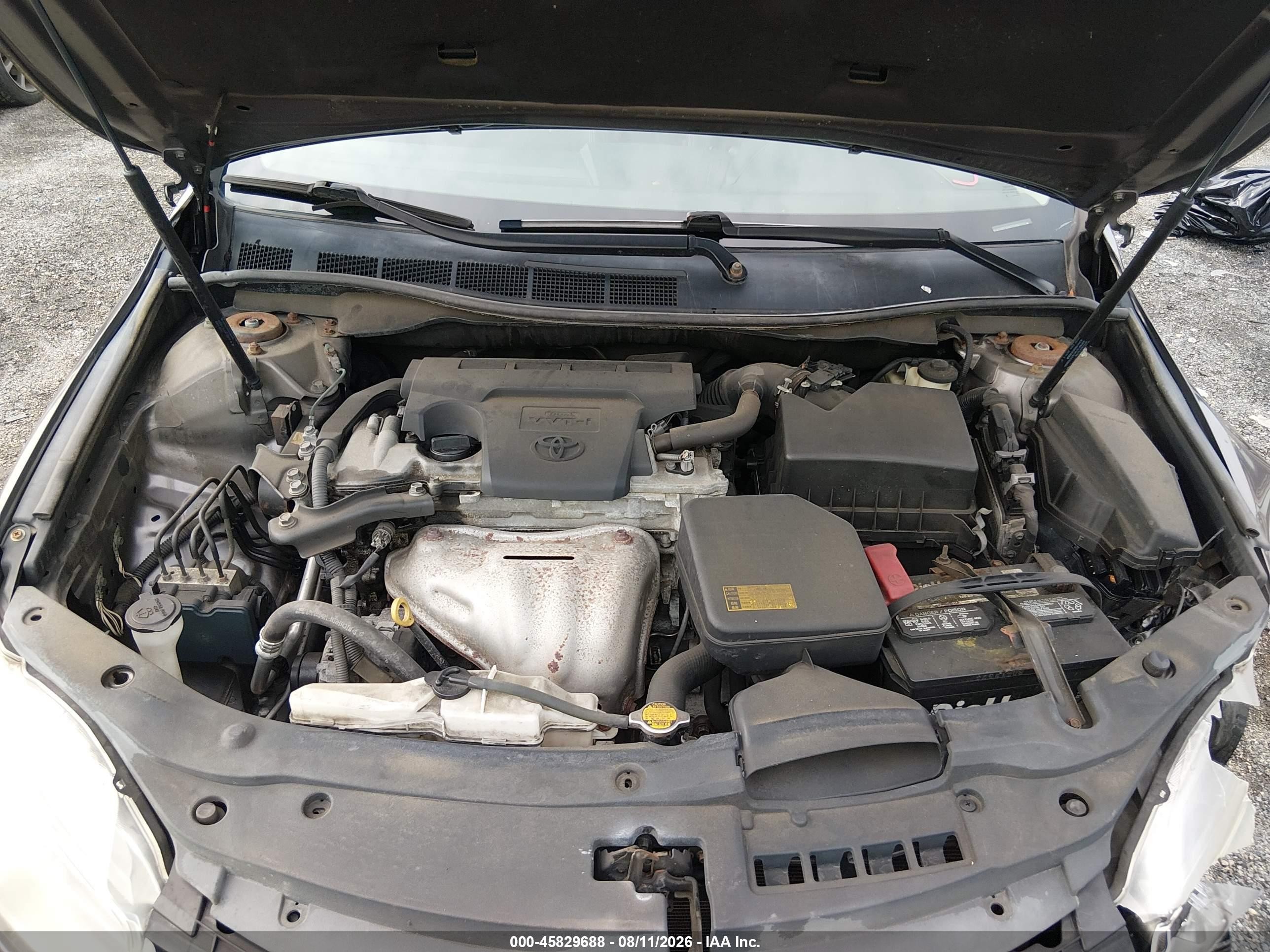 2015 Toyota Camry Se Серый vin: 4T1BF1FK7FU884070