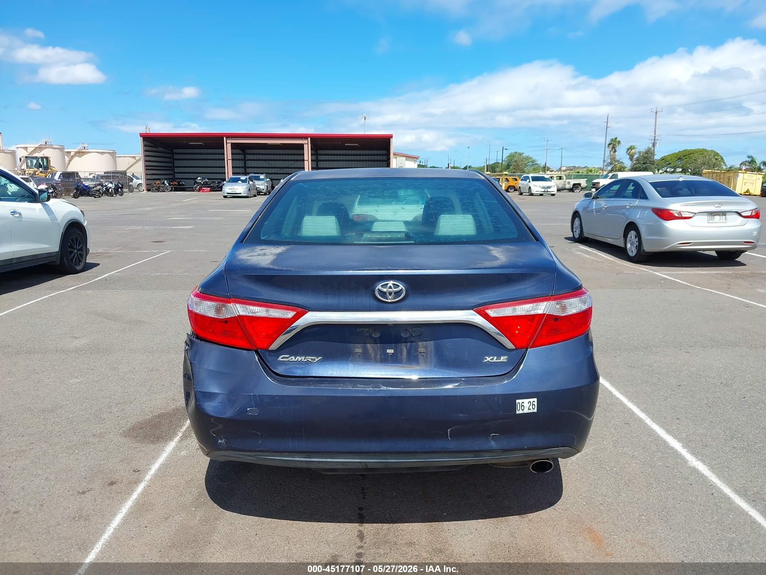 2015 Toyota Camry Le/se/xle/xse Blue vin: 4T1BF1FK7FU897997