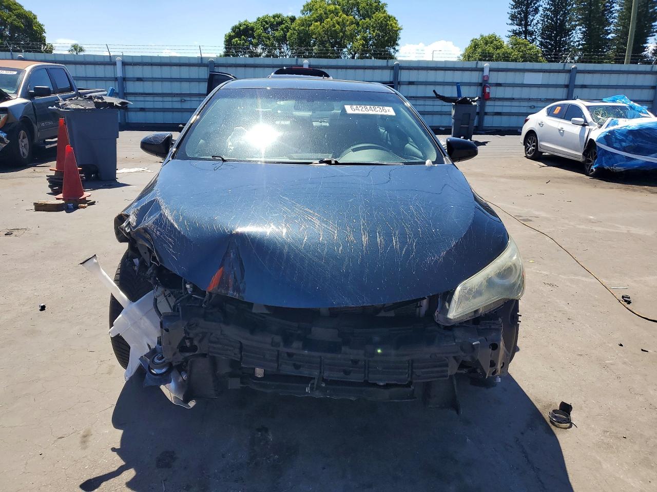2015 Toyota Camry Se Черный vin: 4T1BF1FK7FU900526