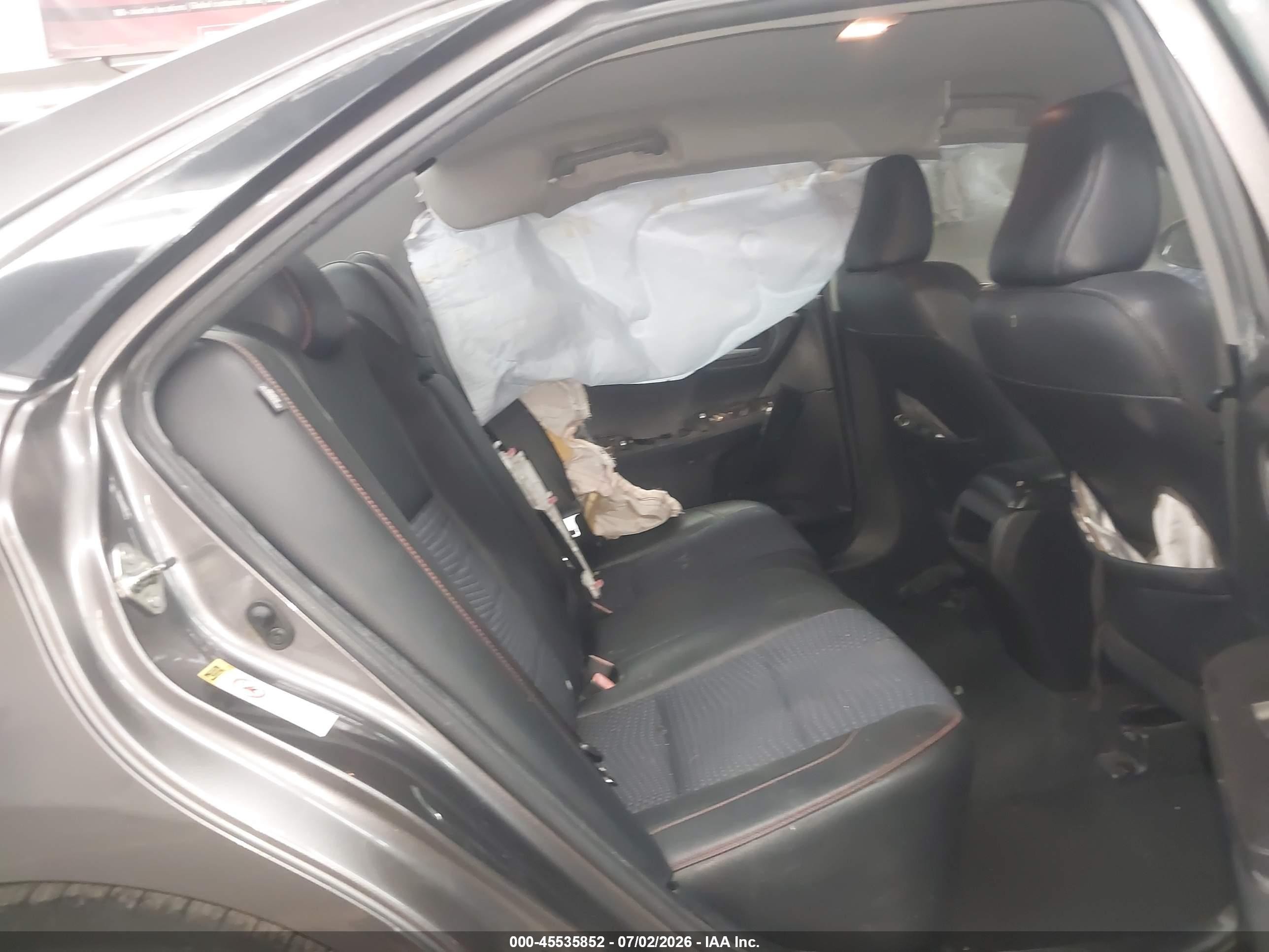 2015 Toyota Camry Se Gray vin: 4T1BF1FK7FU904897