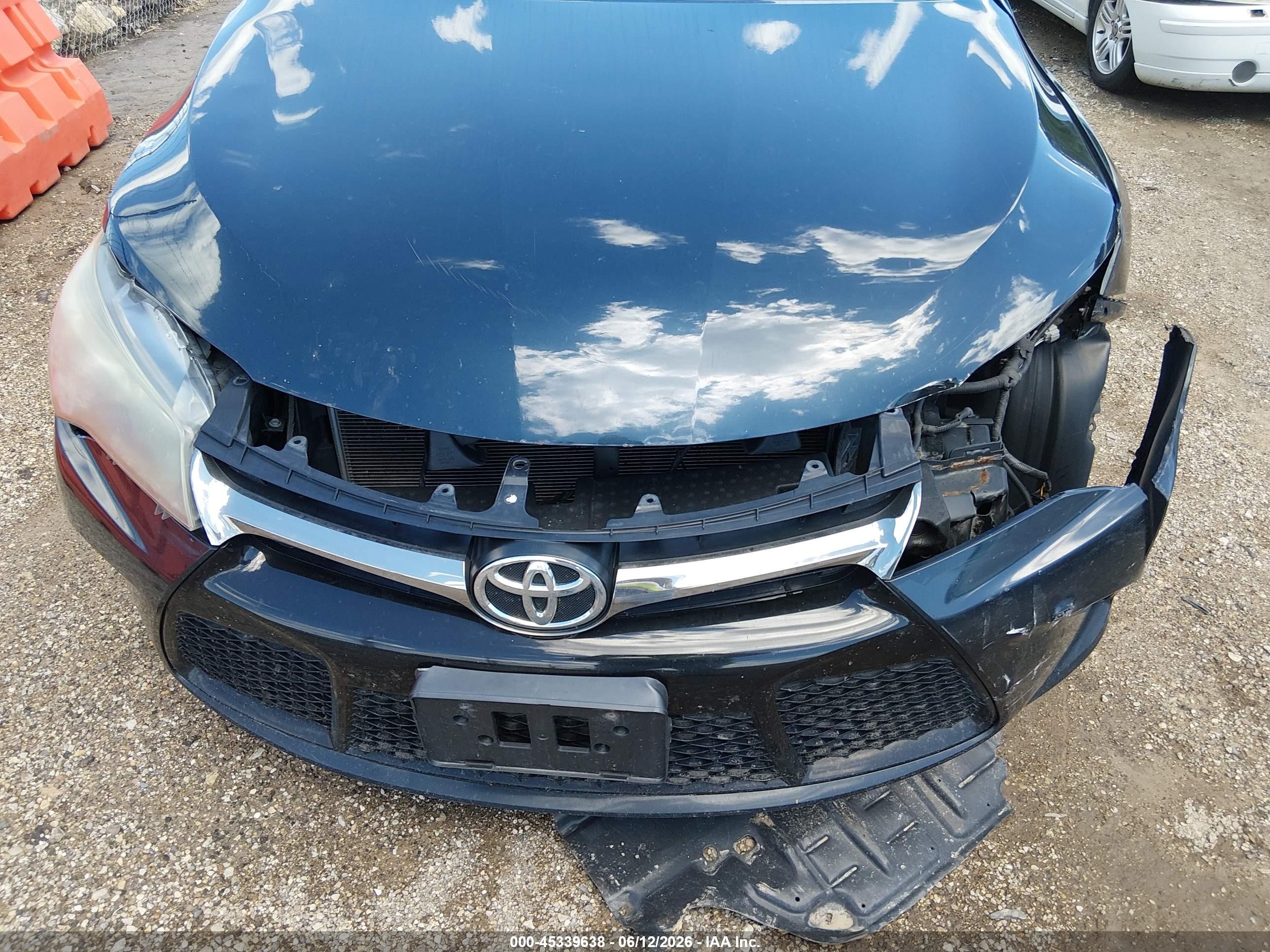 2015 Toyota Camry Xse Dark Blue vin: 4T1BF1FK7FU909081