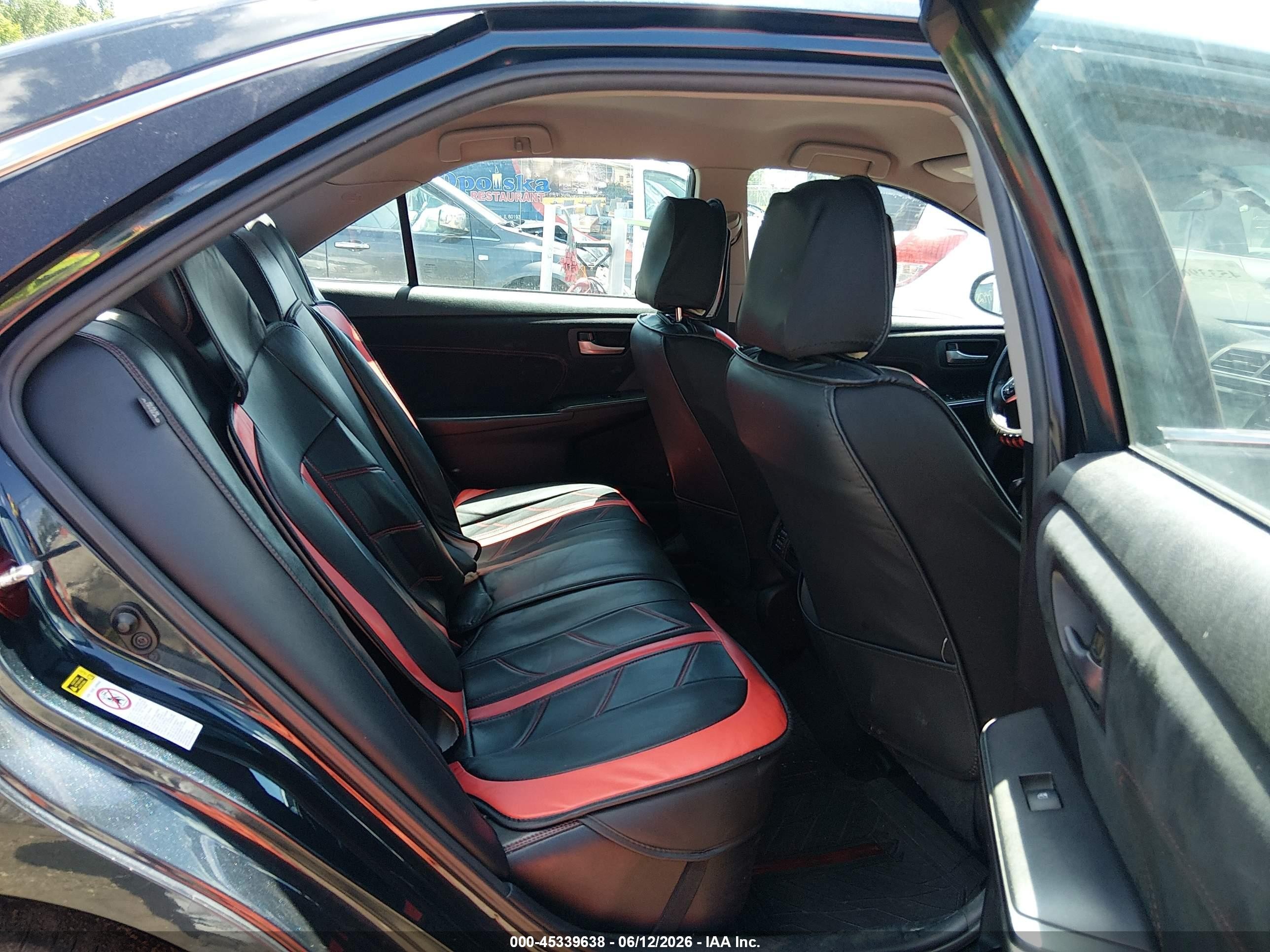 2015 Toyota Camry Xse Dark Blue vin: 4T1BF1FK7FU909081