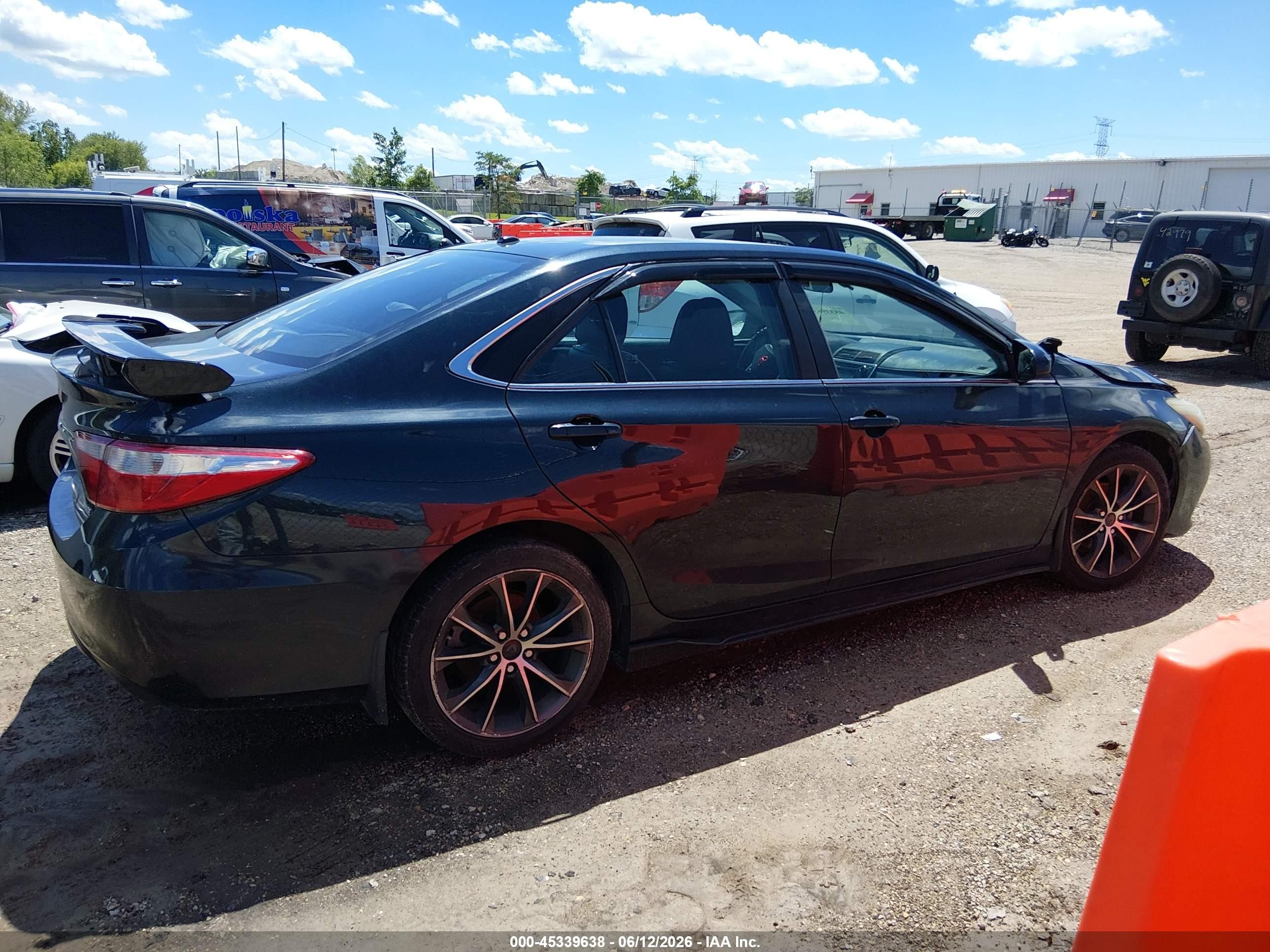 2015 Toyota Camry Xse Dark Blue vin: 4T1BF1FK7FU909081