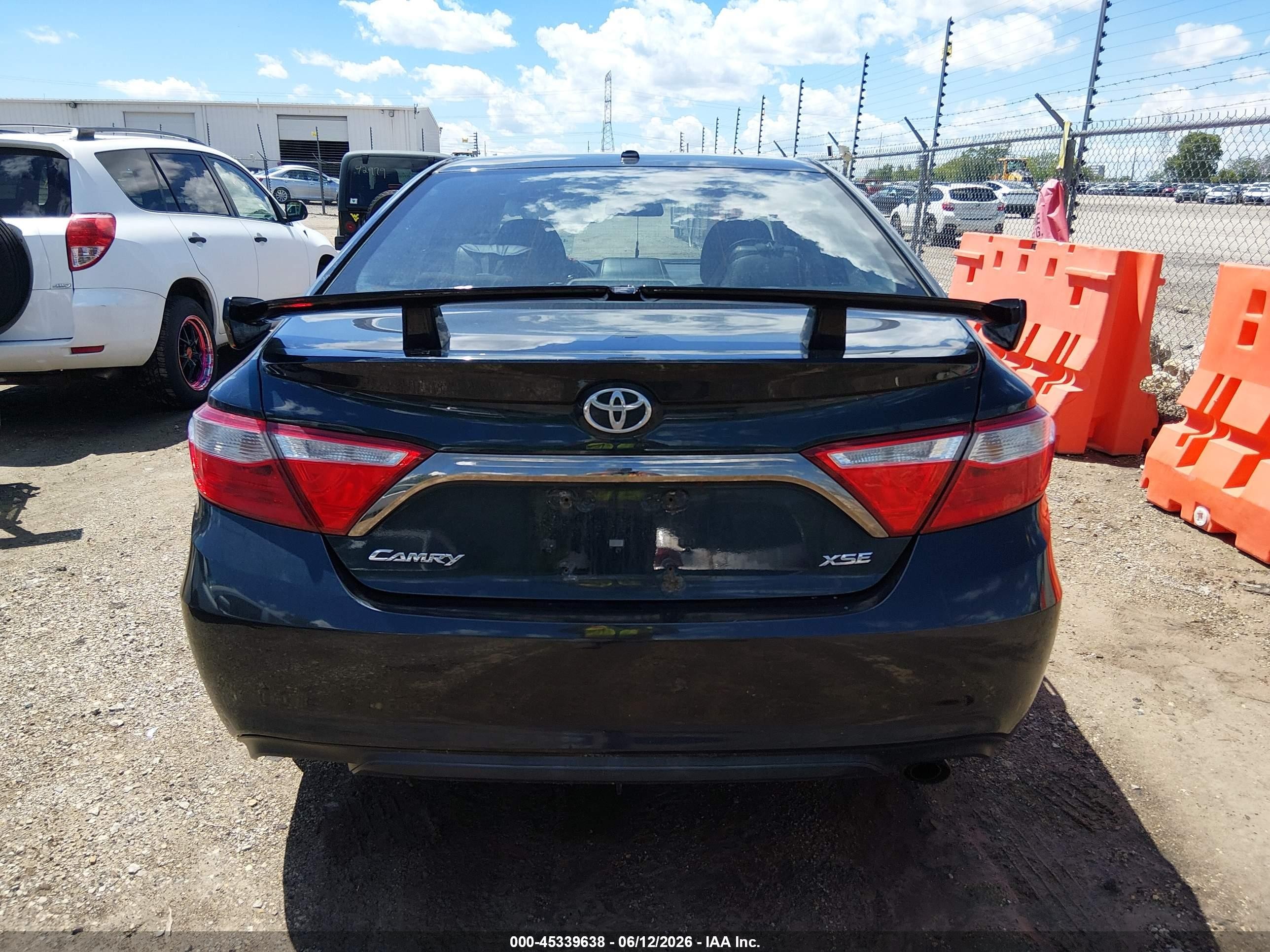2015 Toyota Camry Xse Dark Blue vin: 4T1BF1FK7FU909081