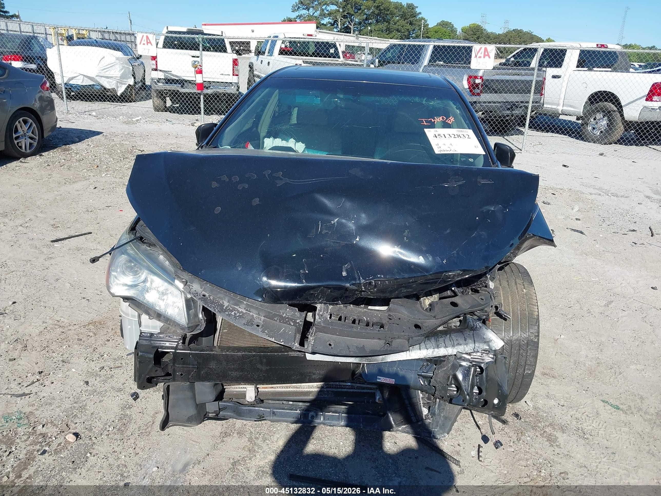 2015 Toyota Camry Xle Black vin: 4T1BF1FK7FU912238