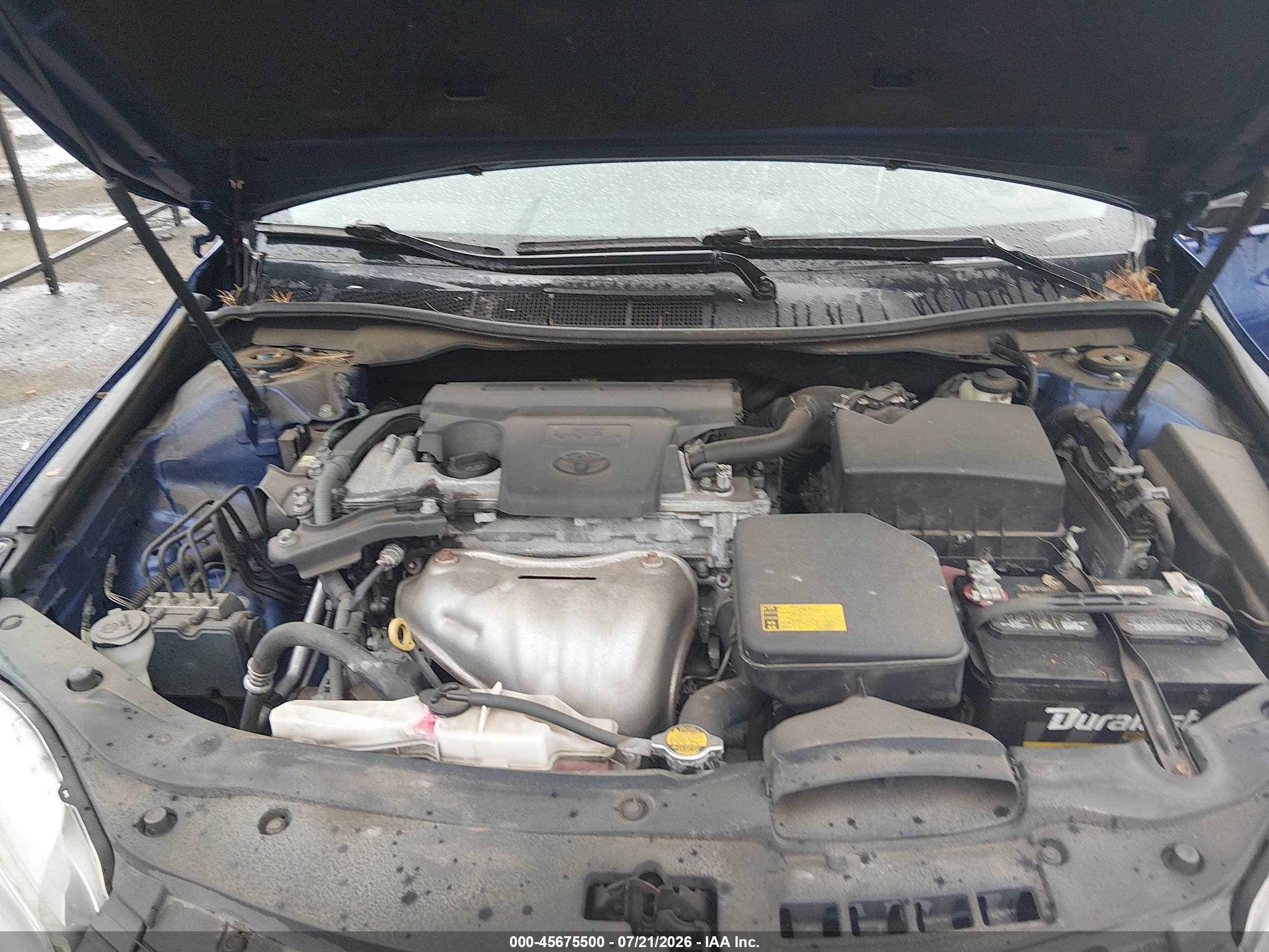 2015 Toyota Camry Se Blue vin: 4T1BF1FK7FU912966