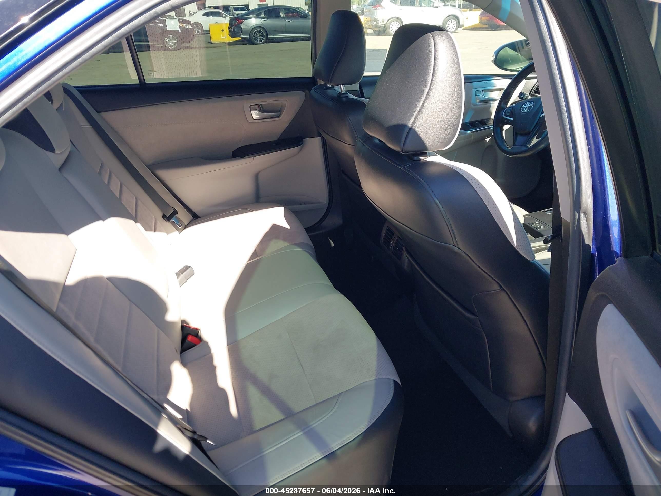 2015 Toyota Camry Xse Dark Blue vin: 4T1BF1FK7FU915544