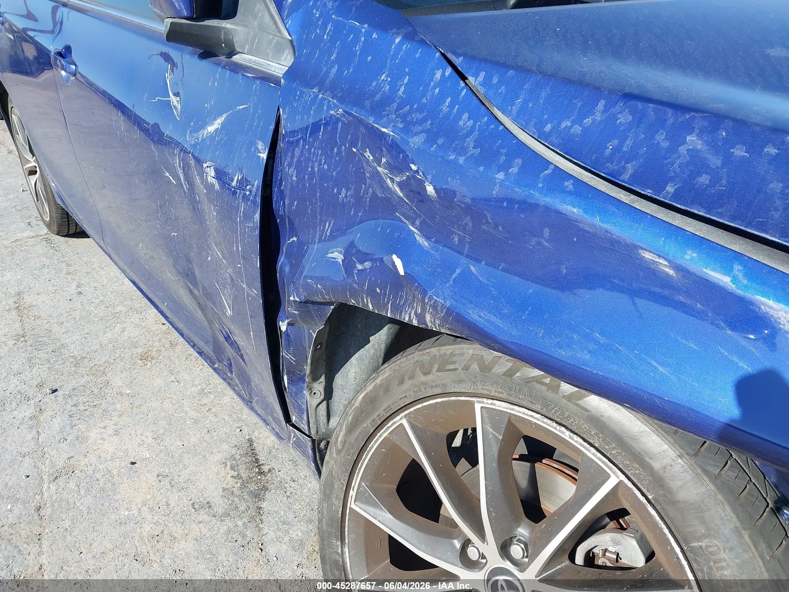 2015 Toyota Camry Xse Dark Blue vin: 4T1BF1FK7FU915544