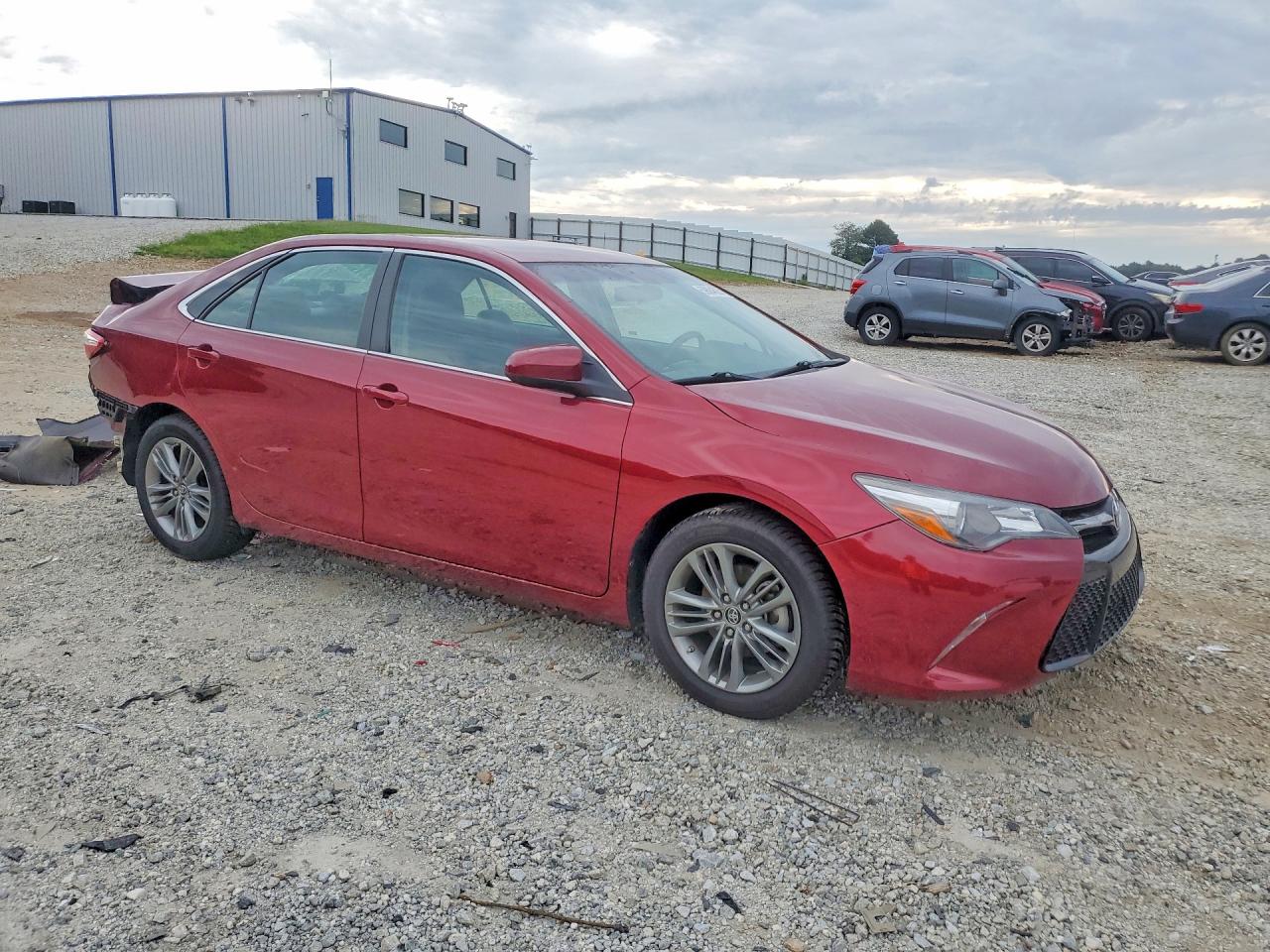 2015 Toyota Camry Se Burgundy vin: 4T1BF1FK7FU927533