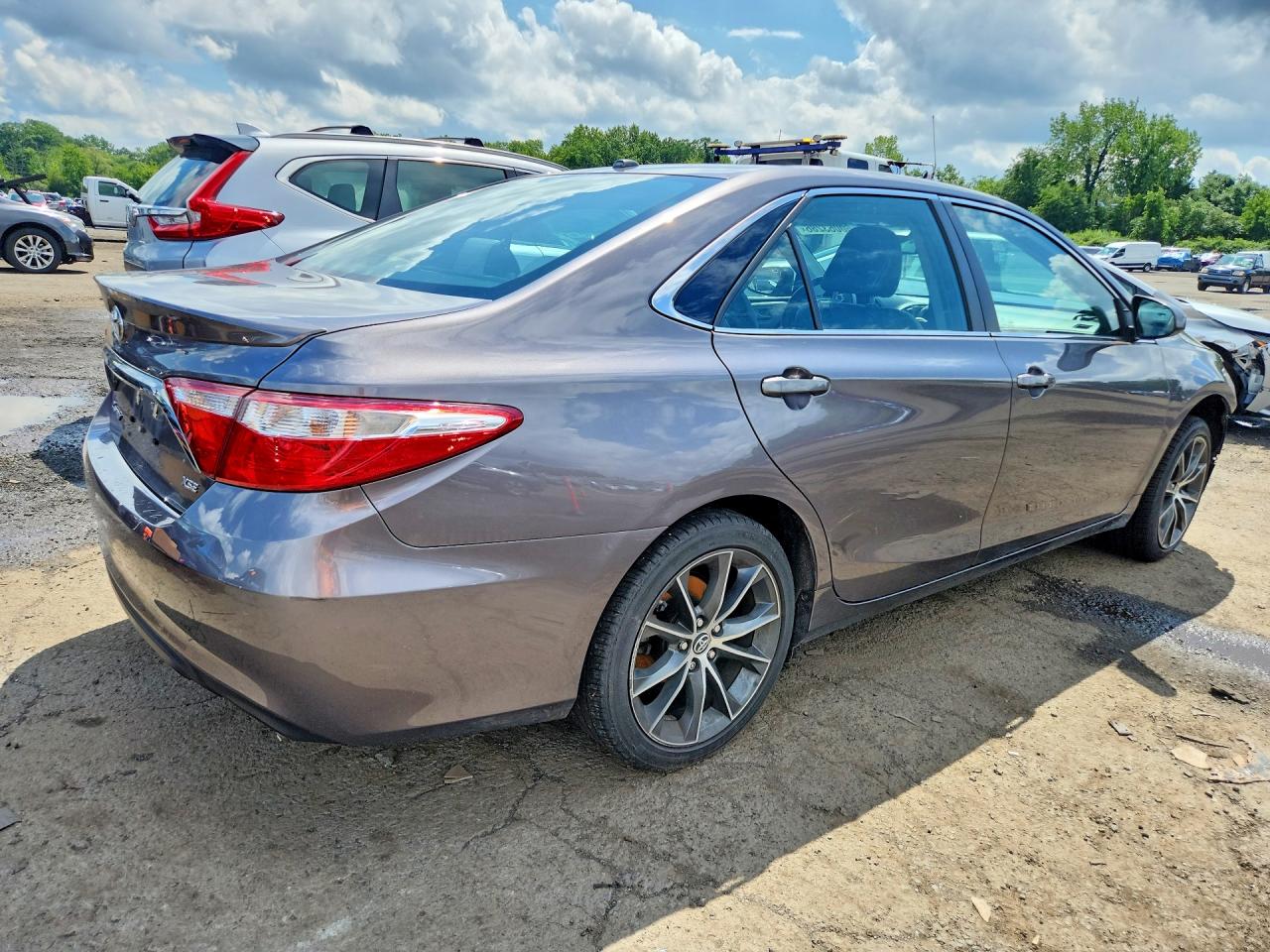 2015 Toyota Camry Xse Gray vin: 4T1BF1FK7FU928469