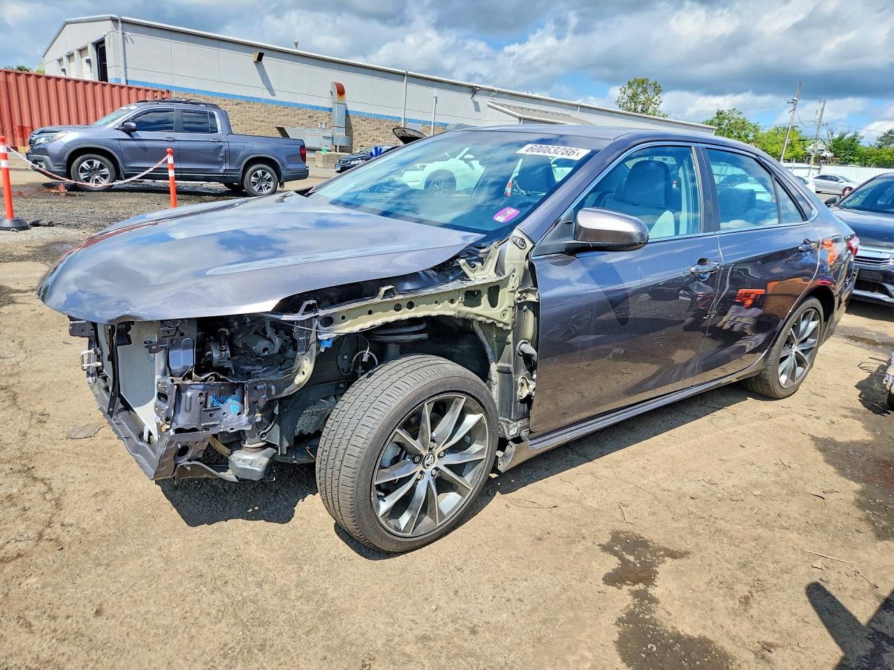 2015 Toyota Camry Xse Gray vin: 4T1BF1FK7FU928469