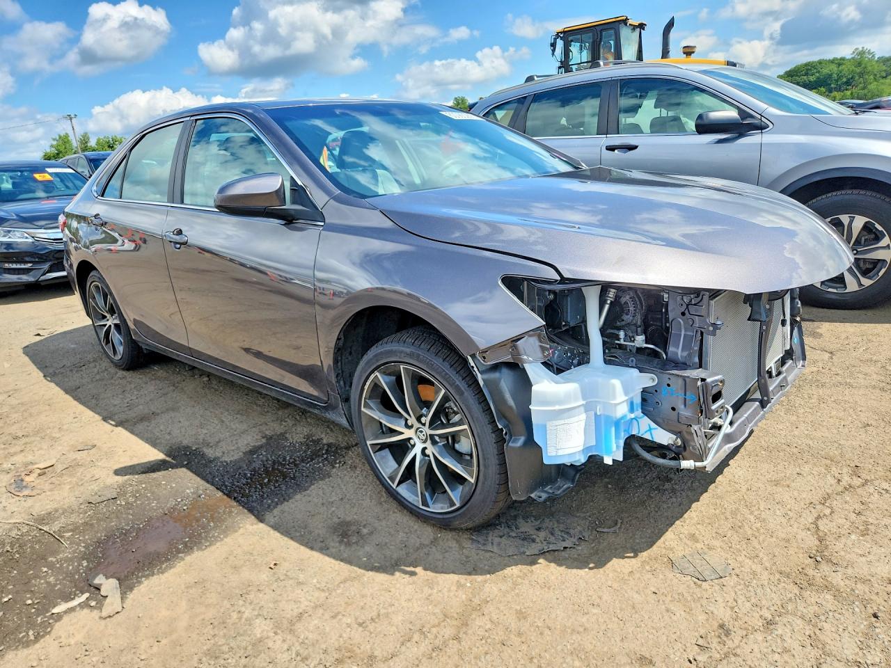 2015 Toyota Camry Xse Gray vin: 4T1BF1FK7FU928469