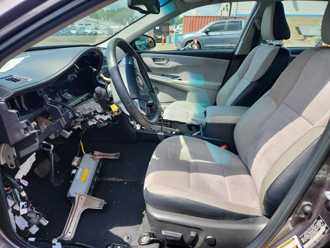2015 Toyota Camry Xse Gray vin: 4T1BF1FK7FU928469