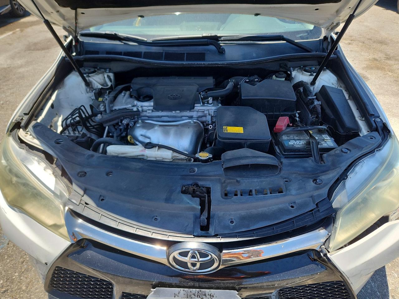 2015 Toyota Camry Se Белый vin: 4T1BF1FK7FU930349