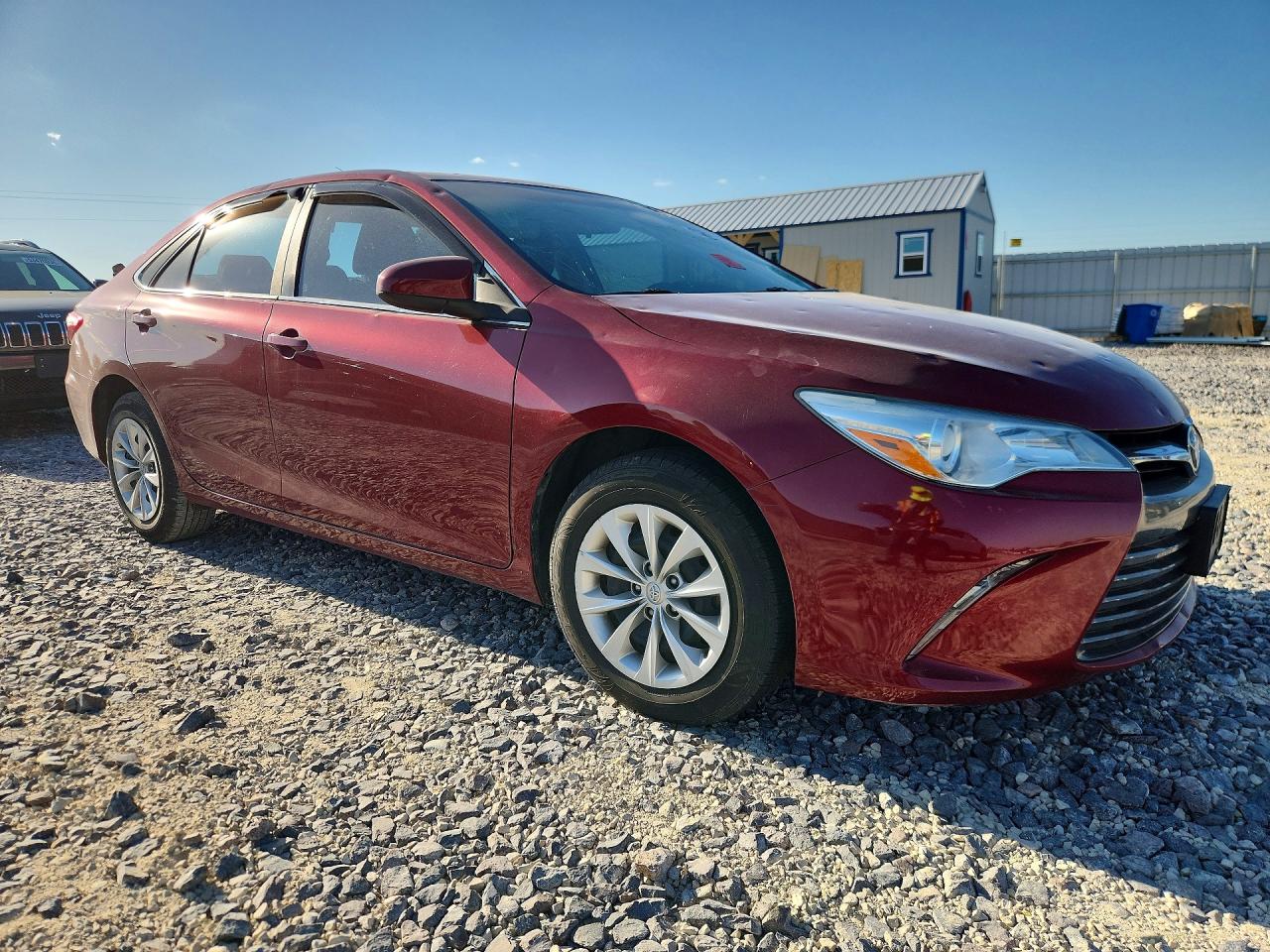 2015 Toyota Camry Le Red vin: 4T1BF1FK7FU933591