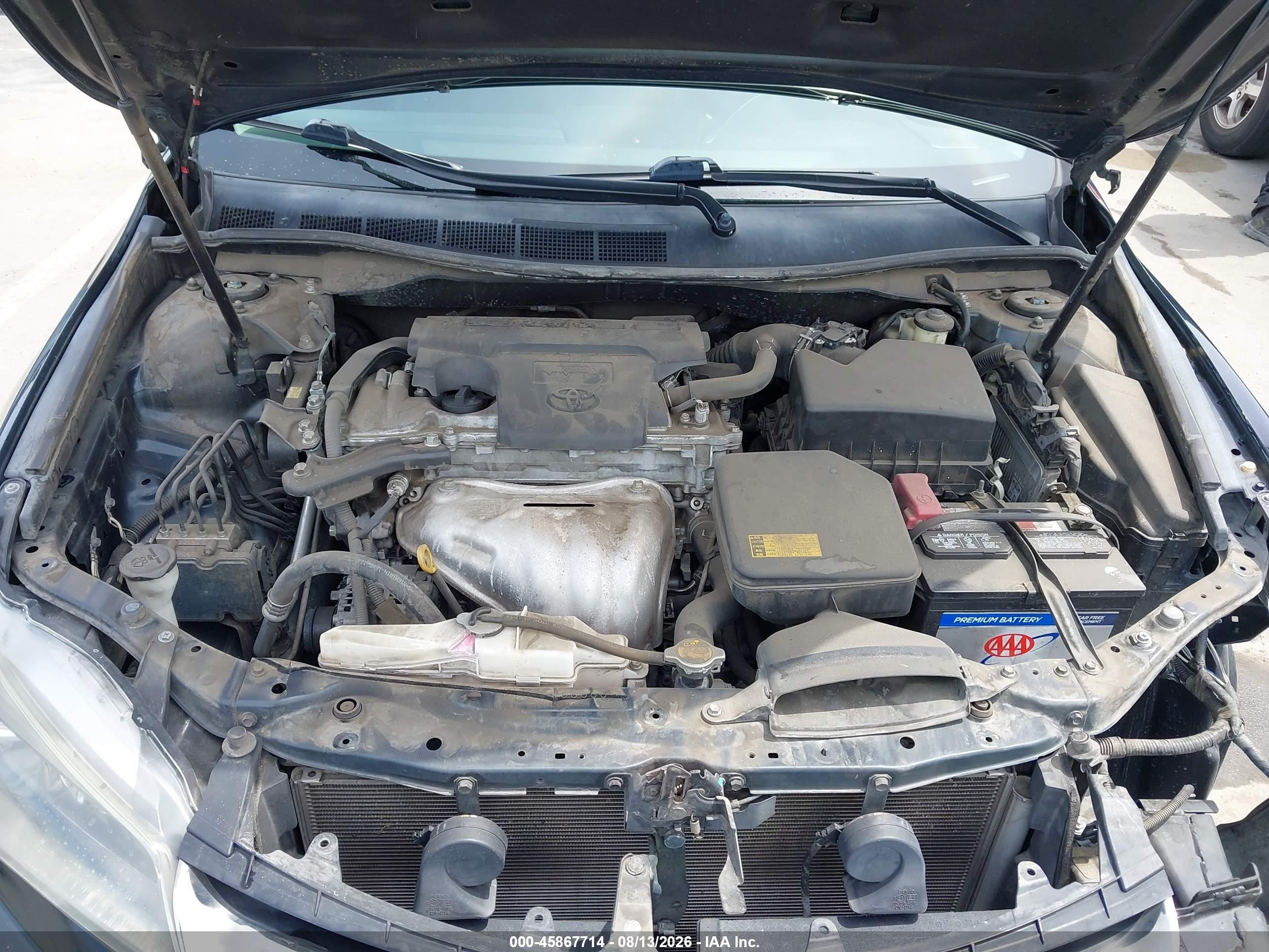 2015 Toyota Camry Se Blue vin: 4T1BF1FK7FU935681