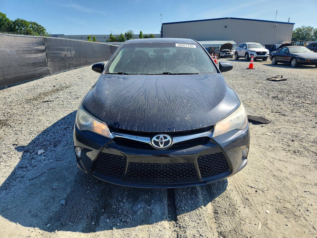 2015 Toyota Camry Se Black vin: 4T1BF1FK7FU937625