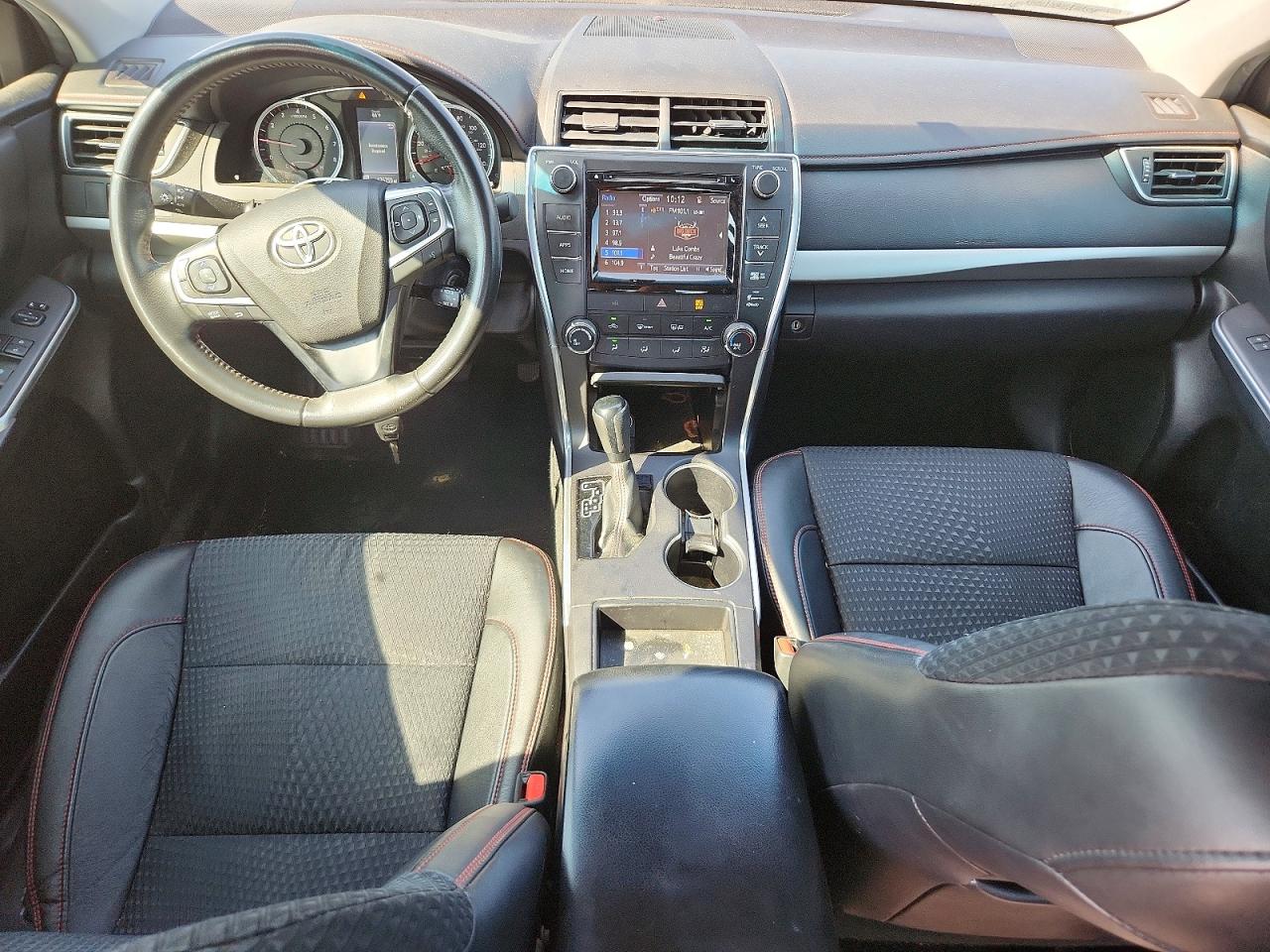 2015 Toyota Camry Se Black vin: 4T1BF1FK7FU937625