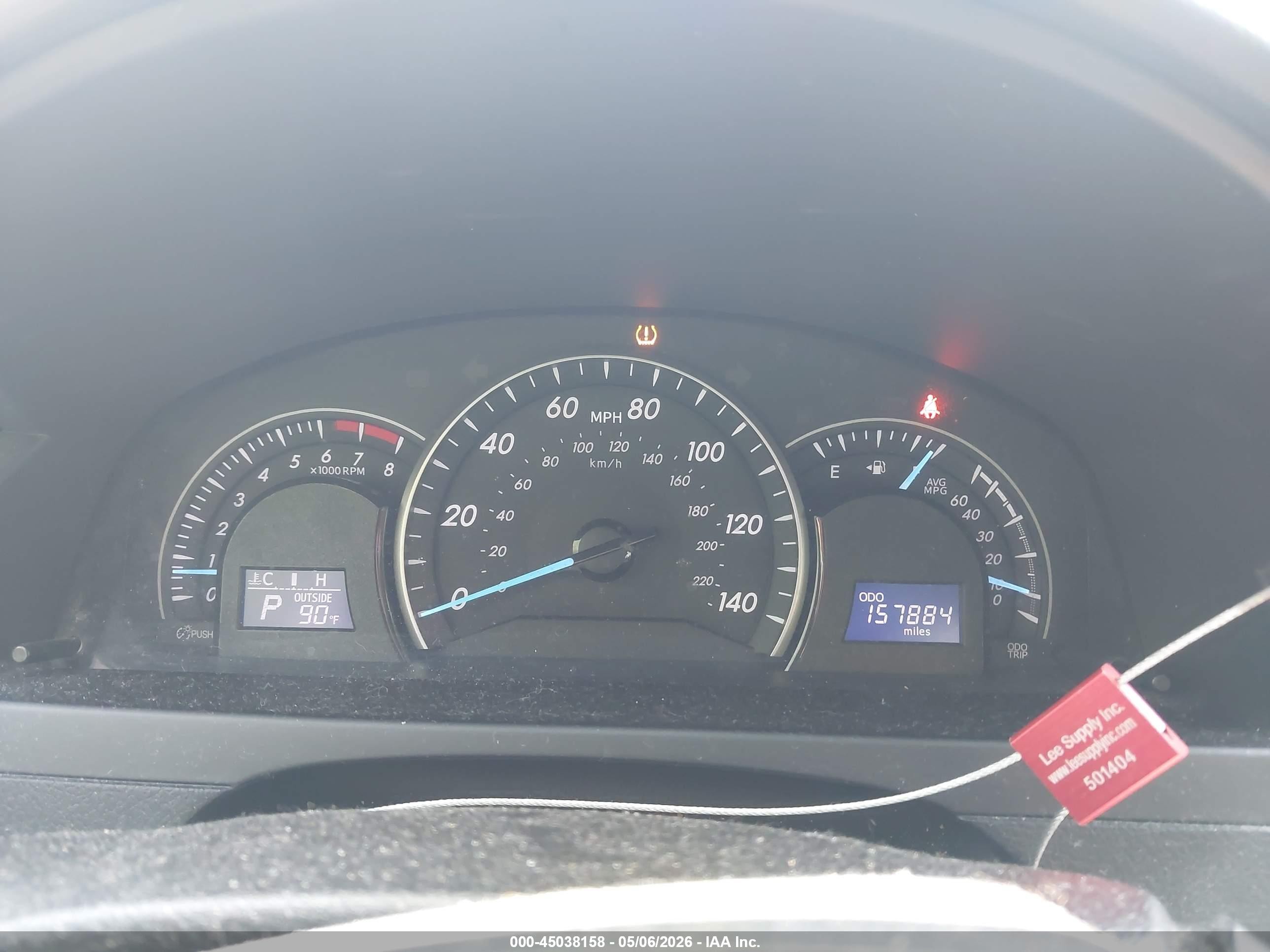 2015 Toyota Camry Le Серый vin: 4T1BF1FK7FU938516