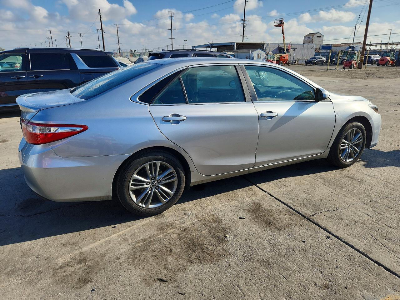 2015 Toyota Camry Se Silver vin: 4T1BF1FK7FU948706
