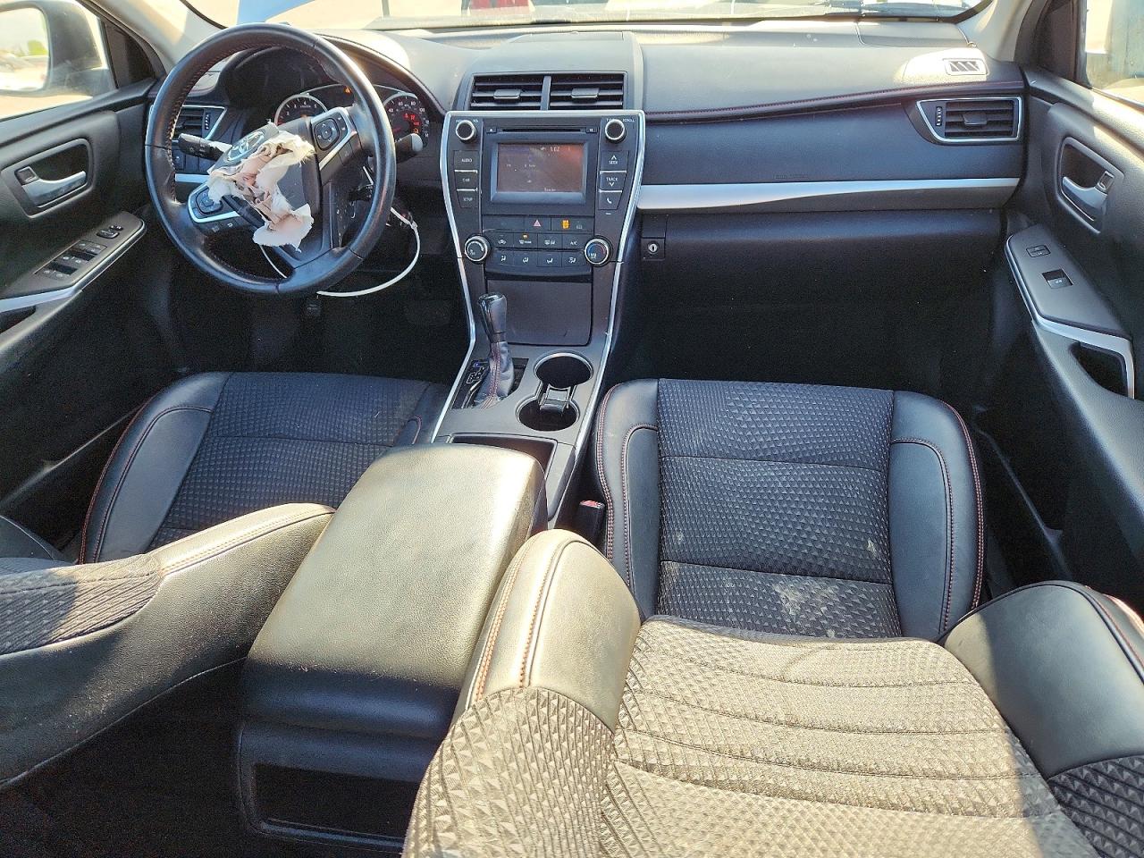 2015 Toyota Camry Se Silver vin: 4T1BF1FK7FU948706
