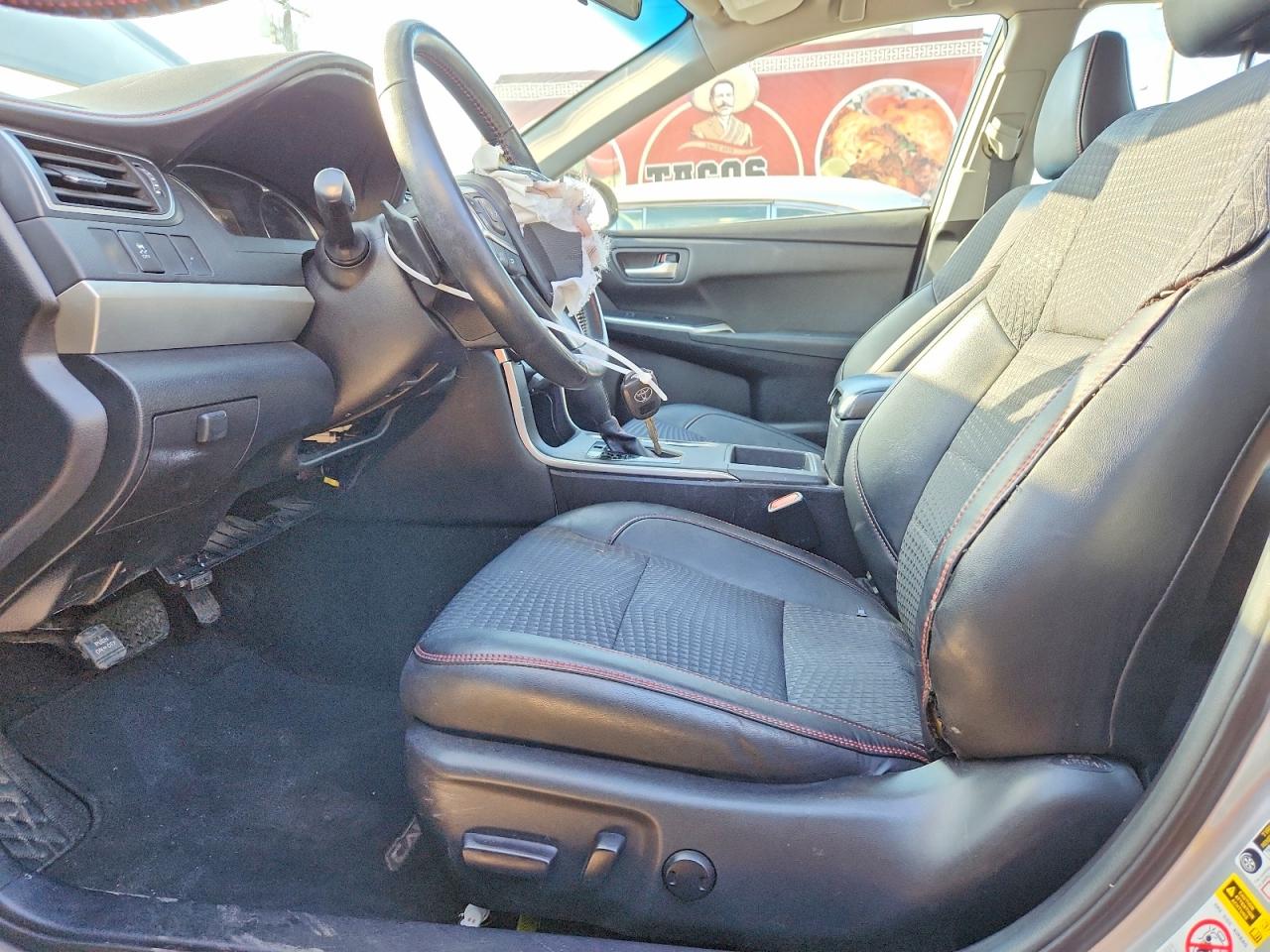 2015 Toyota Camry Se Silver vin: 4T1BF1FK7FU948706