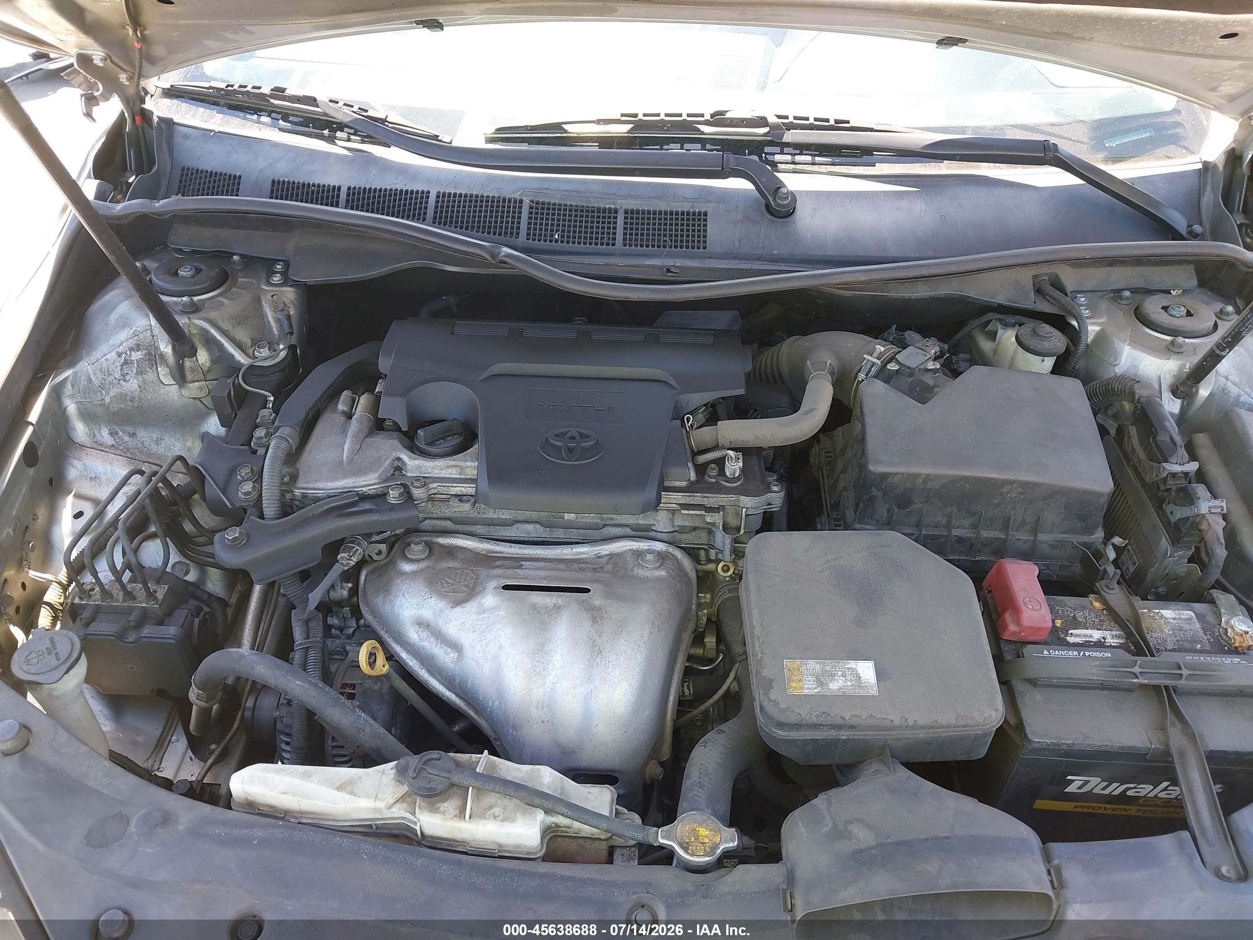 2015 Toyota Camry Se Серебряный vin: 4T1BF1FK7FU979714