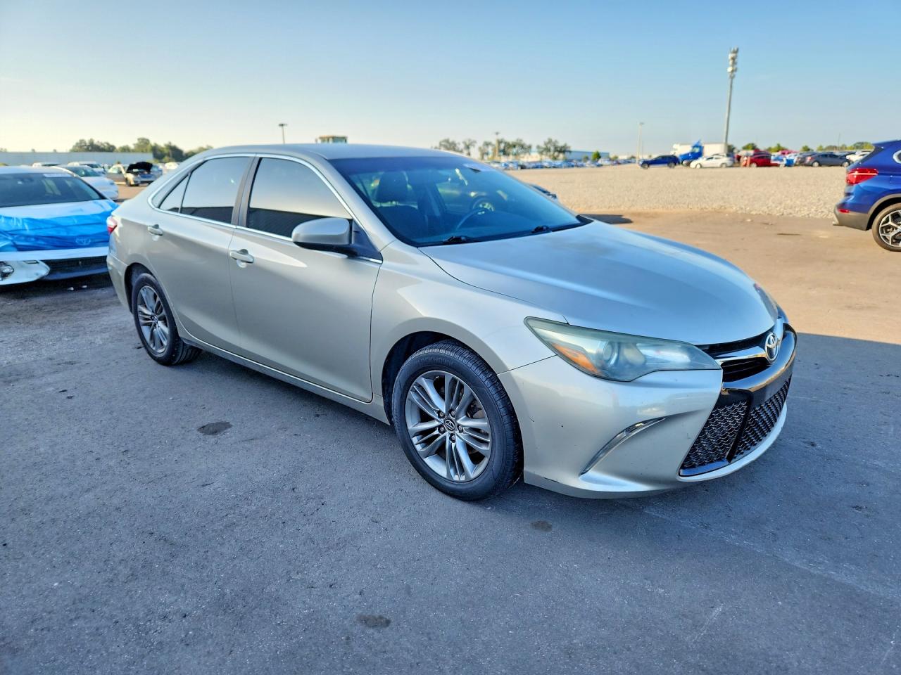 2015 Toyota Camry Se Silver vin: 4T1BF1FK7FU980880