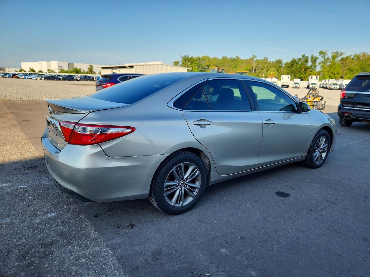 2015 Toyota Camry Se Silver vin: 4T1BF1FK7FU980880