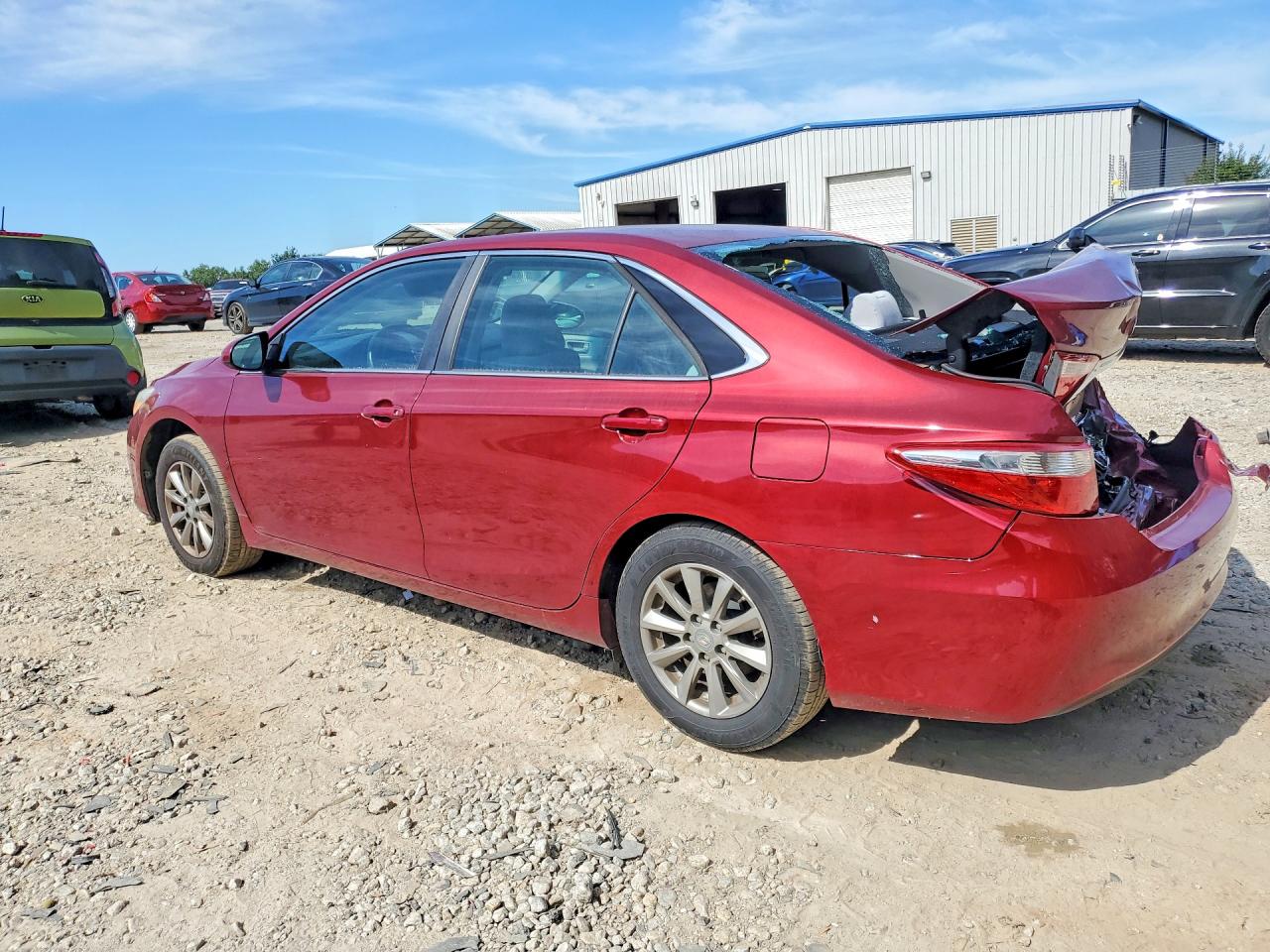 2015 Toyota Camry Le Бордовый vin: 4T1BF1FK7FU980975