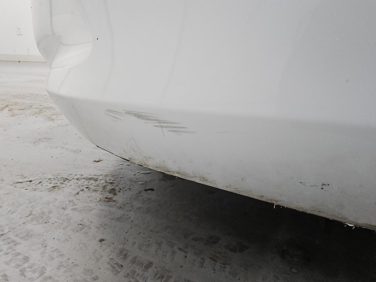 2015 Toyota Camry Le White vin: 4T1BF1FK7FU982029 Damage: Front Bumper, Curb Rash, > 12 Inches