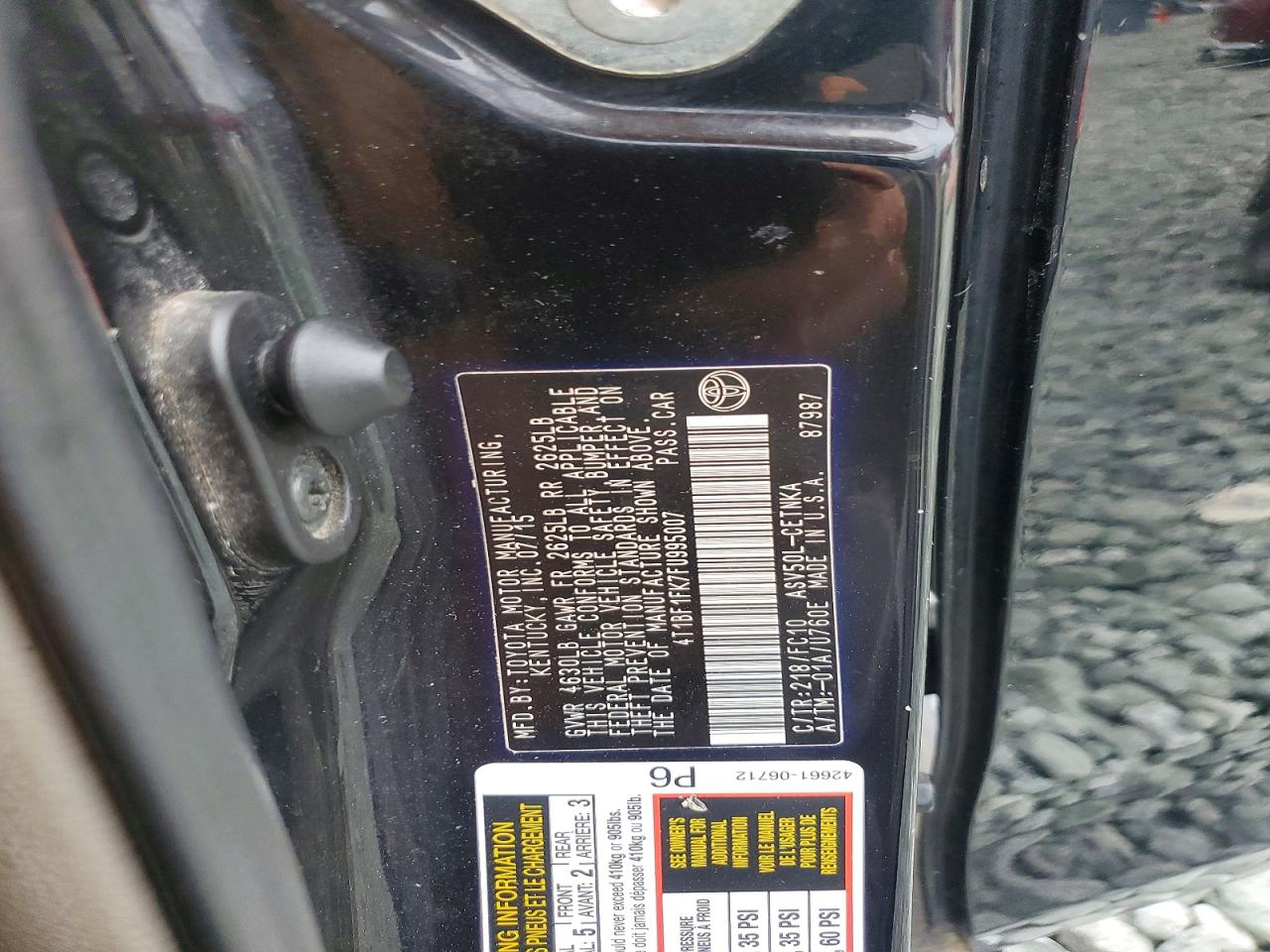 2015 Toyota Camry Le Black vin: 4T1BF1FK7FU995007