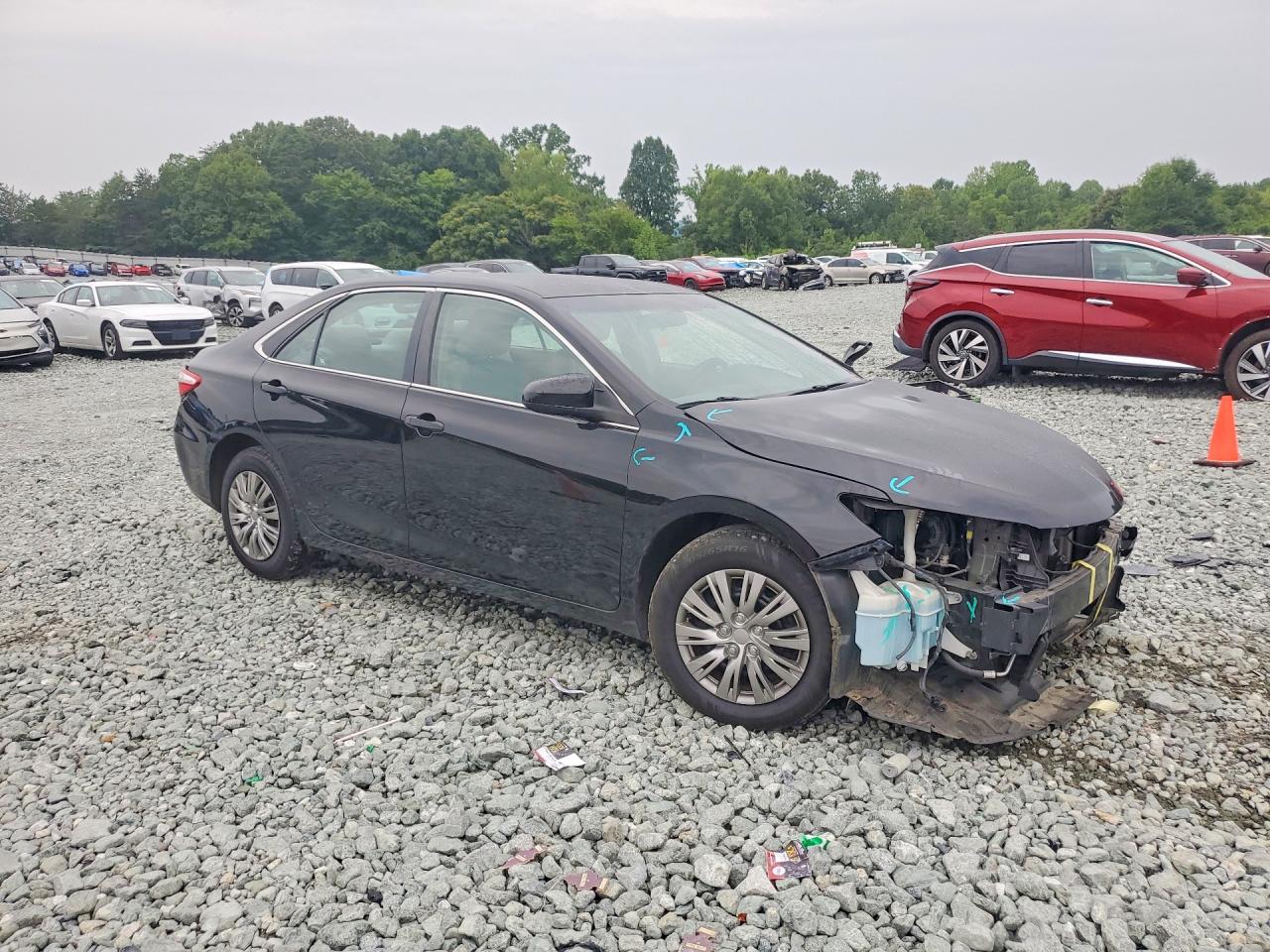 2015 Toyota Camry Le Black vin: 4T1BF1FK7FU995007