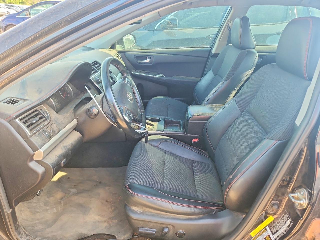 2016 Toyota Camry Se Черный vin: 4T1BF1FK7GU230221