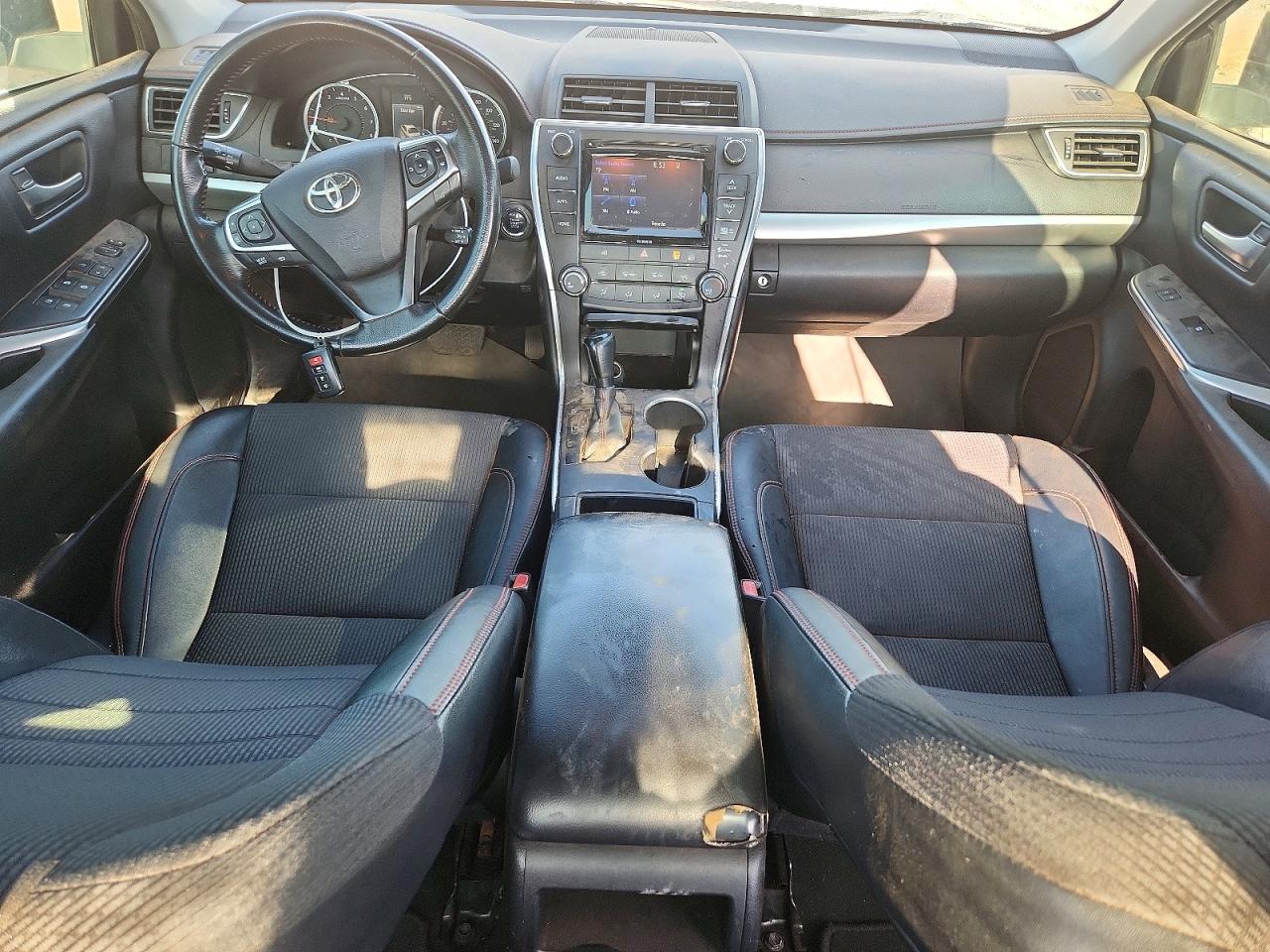 2016 Toyota Camry Se Черный vin: 4T1BF1FK7GU230221